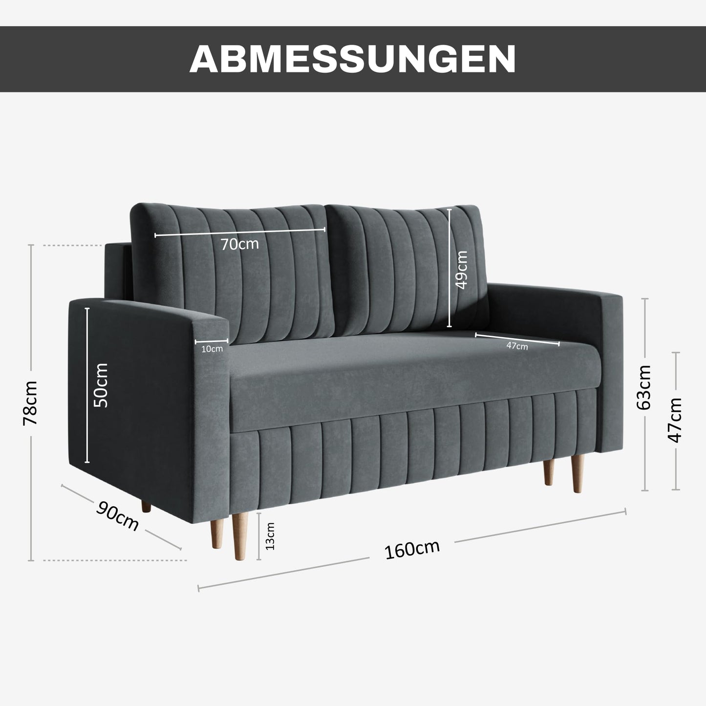 MOTIVENA Leo Sofa Set, Sofa Set 3 2 1 Living Room, Sofa 3 2 1 Set, Couch Set, Futon Set, Living Room Couch Set, Couch 3 2 1 Set, Bonell Spring Core (H4), Velvet, Grey Light Grey