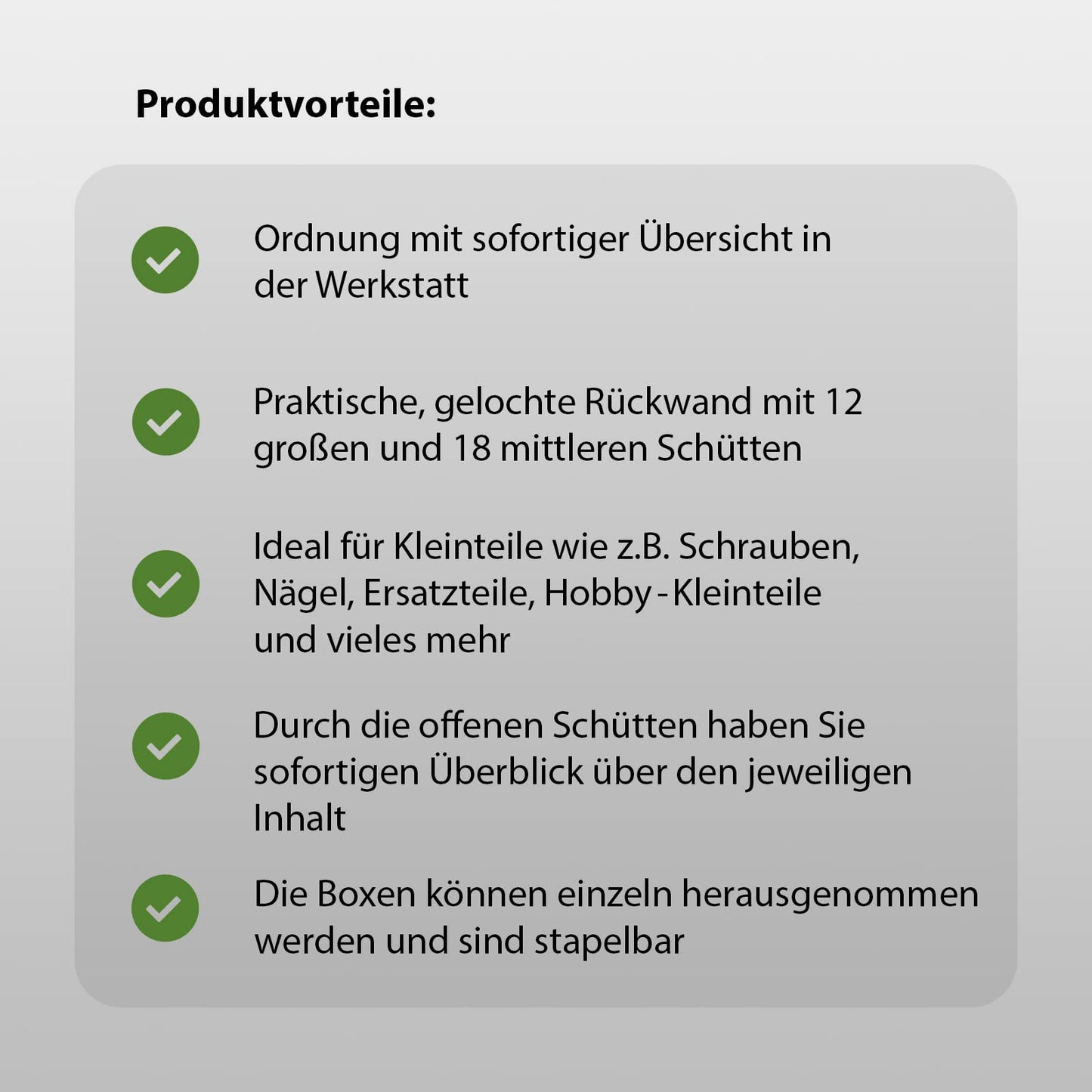 TRUTZHOLM Stacking Boxes with Wall Shelf, 32 Pieces, Small Parts Magazine, Storage Shelf, Assortment Box, Boltless Shelf, Sorting Boxes, Pours with Label Compartment (Red)