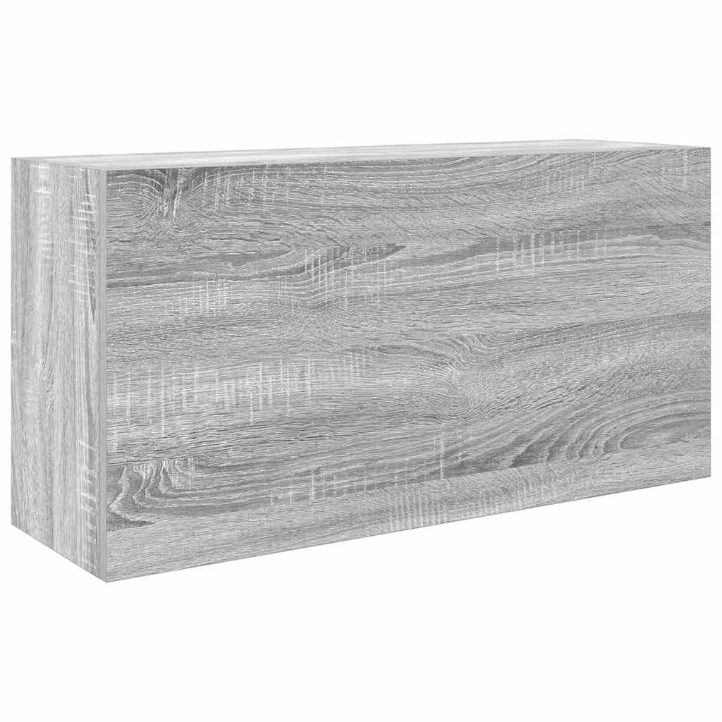 vidaXL Bathroom Wall Cabinet White 80 x 25 x 30 cm Wood Material Wall Cabinet Bathroom Wall Cabinet