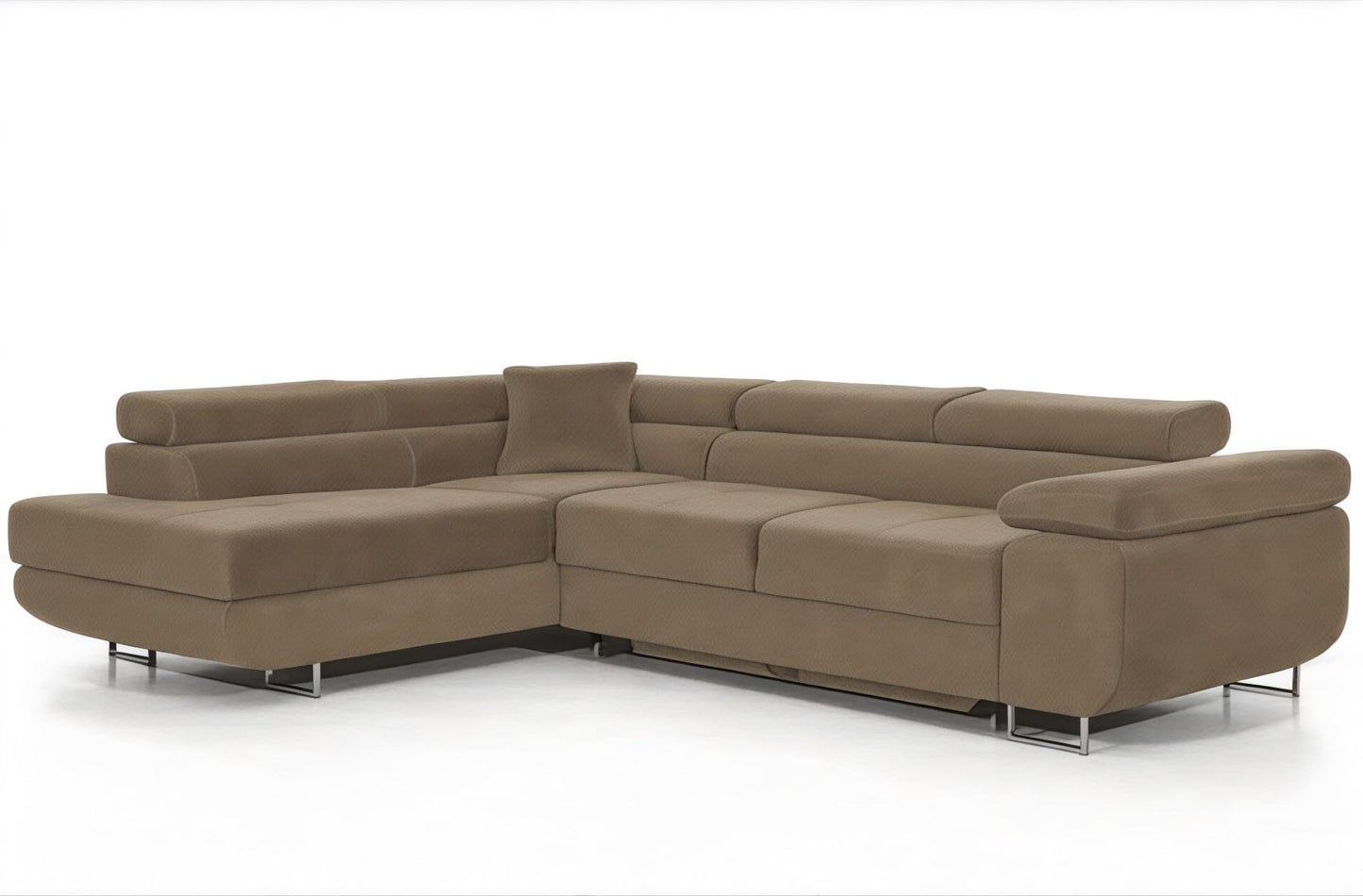 COMFORTINO FURNITURE Pasti L-Shaped Corner Sofa with Sleep Function
