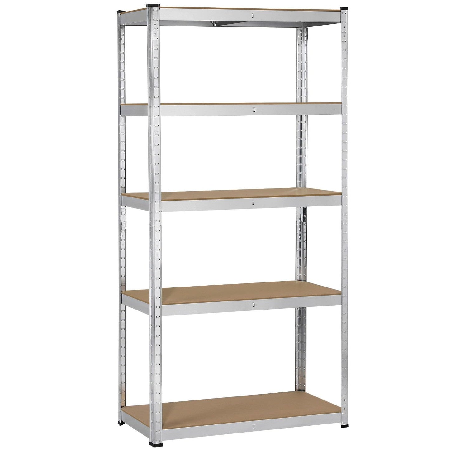 Yaheetech Heavy Duty Shelving Unit 180 x 120 x 60 cm 5 Shelves Metal Shelf Maximum Load 875 kg Cellar Shelving Unit Workshop Shelf