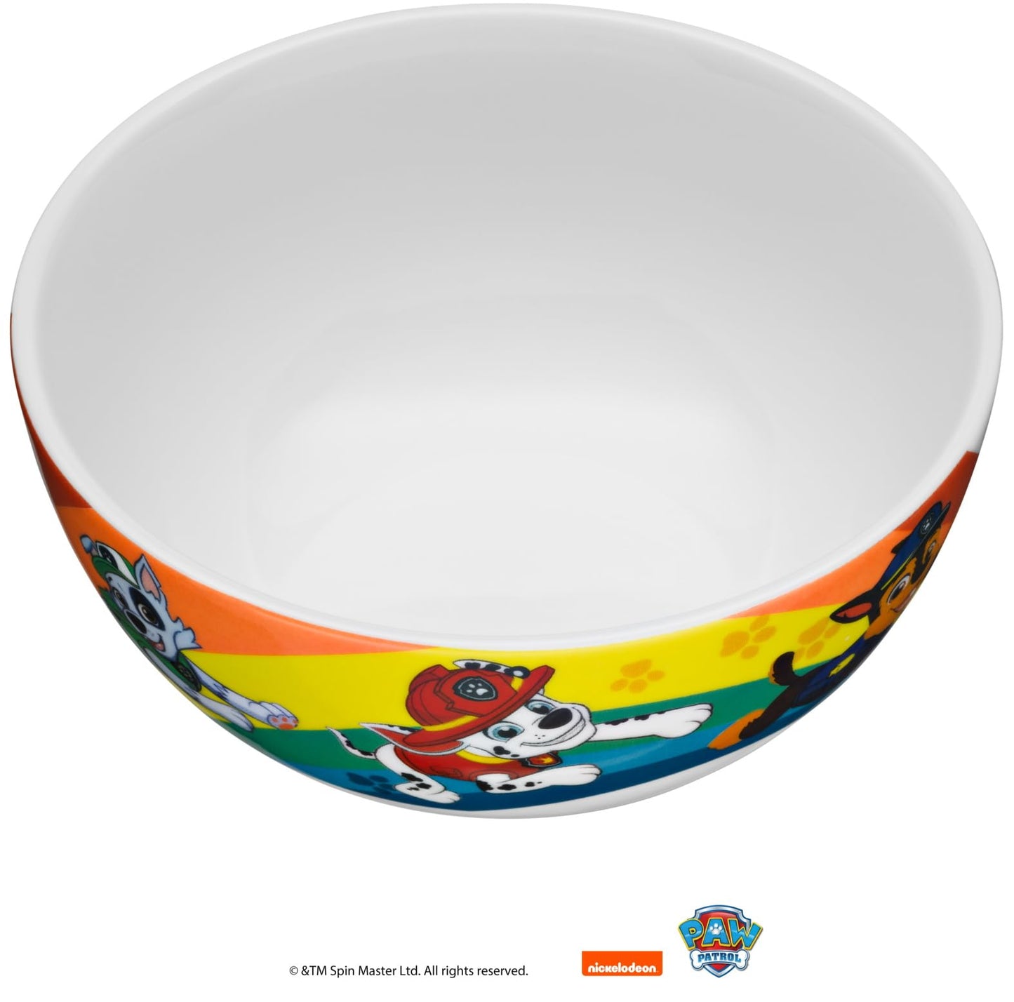 WMF Paw Patrol Children's Crockery Set 6 Pieces Children's Crockery with Children's Cutlery Stainless Steel from 3 Years Polished Cromargan Dishwasher Safe