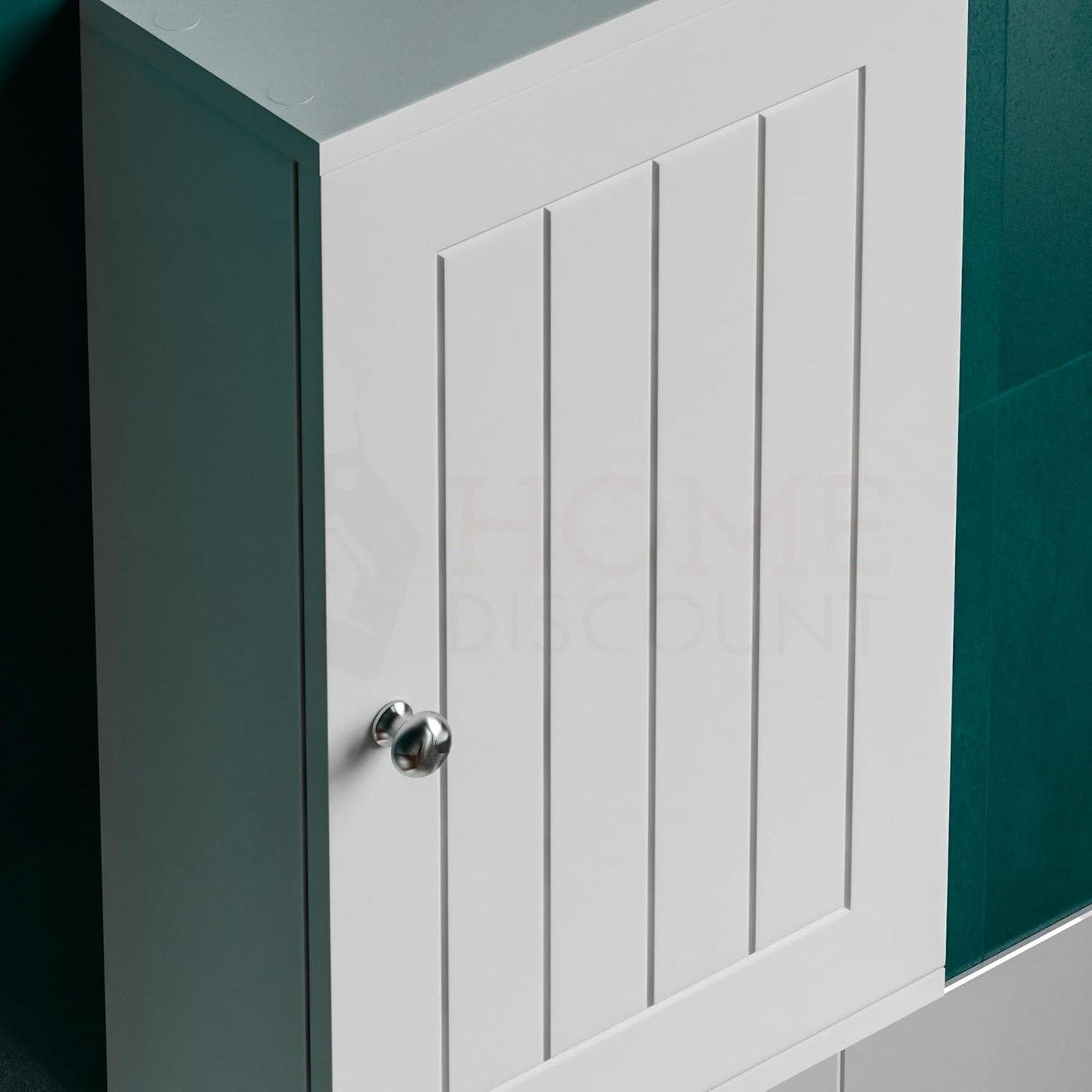 Bath Vida Priano Wall Mounted Cabinet with Door Bathroom Bathroom Storage White