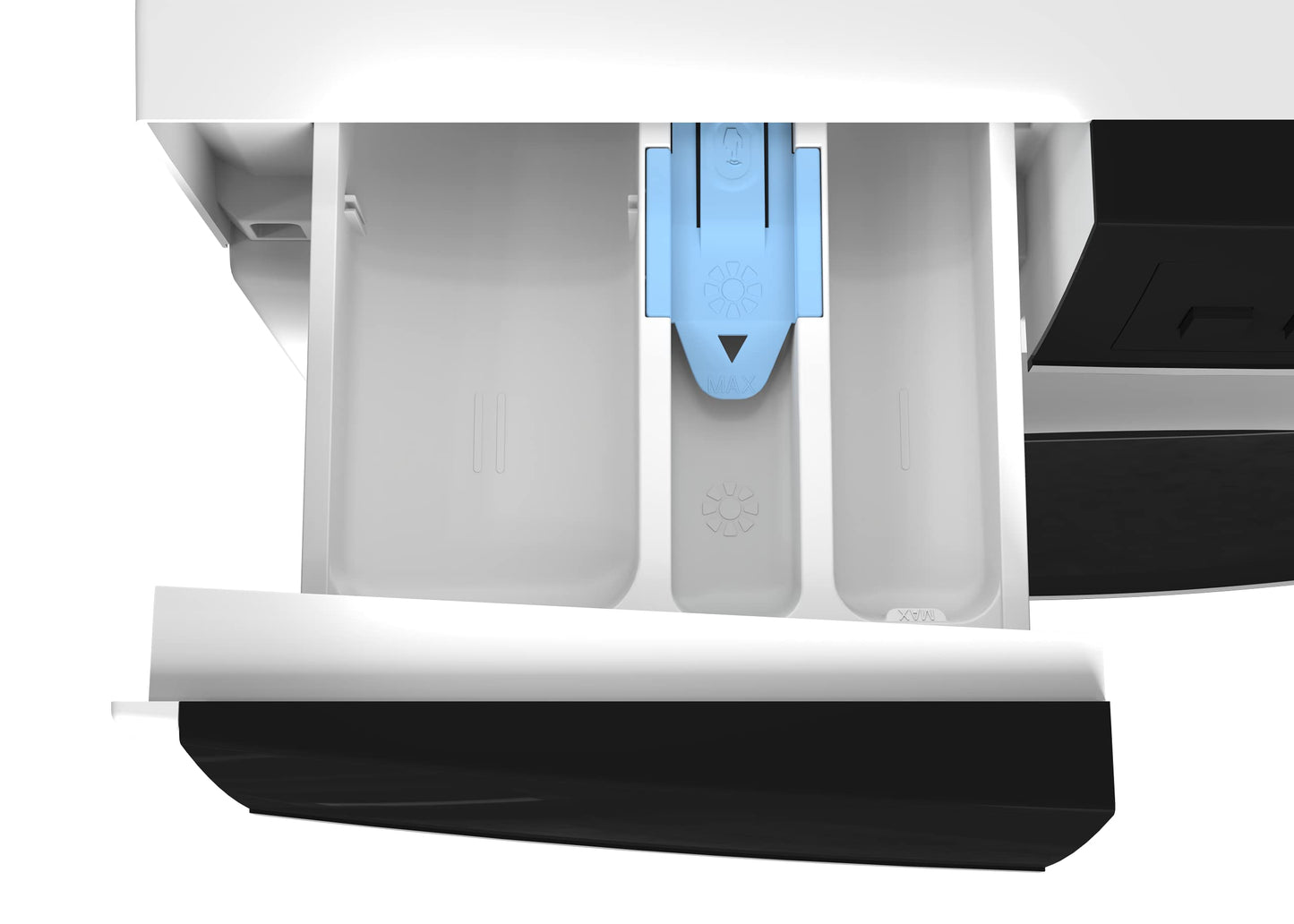 Sharp ES-WNFB214CWDA-DE Washing Machine, 12 kg, Energy Class A, 1400 rpm, Inverter Motor, AquaStop, WiFi App Control, Steam Function, Quick Wash, White