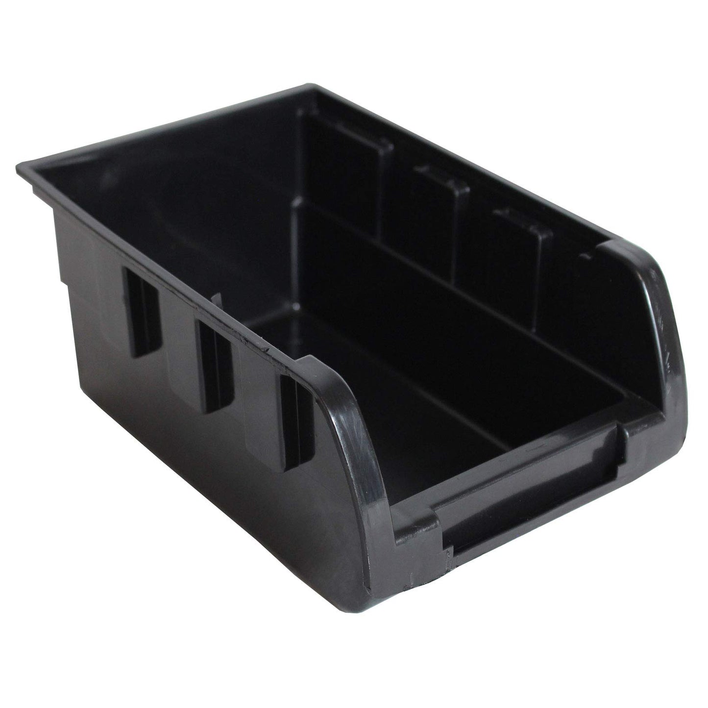 TRUTZHOLM Stacking Boxes with Wall Shelf, 32 Pieces, Small Parts Magazine, Storage Shelf, Assortment Box, Boltless Shelf, Sorting Boxes, Pours with Label Compartment (Red)