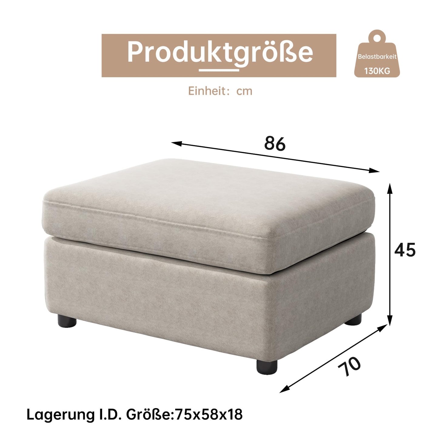 Miuuod 9-Sitzer Sofa