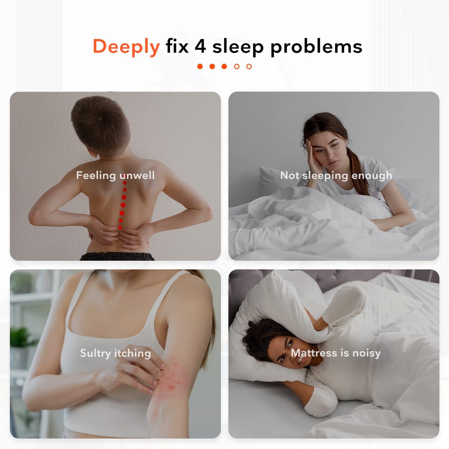 Sweetnight Mattress 160 x 190 cm, Pocket Spring Core Mattress with 7-Zones, Breathable, Orthopaedic, Height 20 cm, Hardness H4