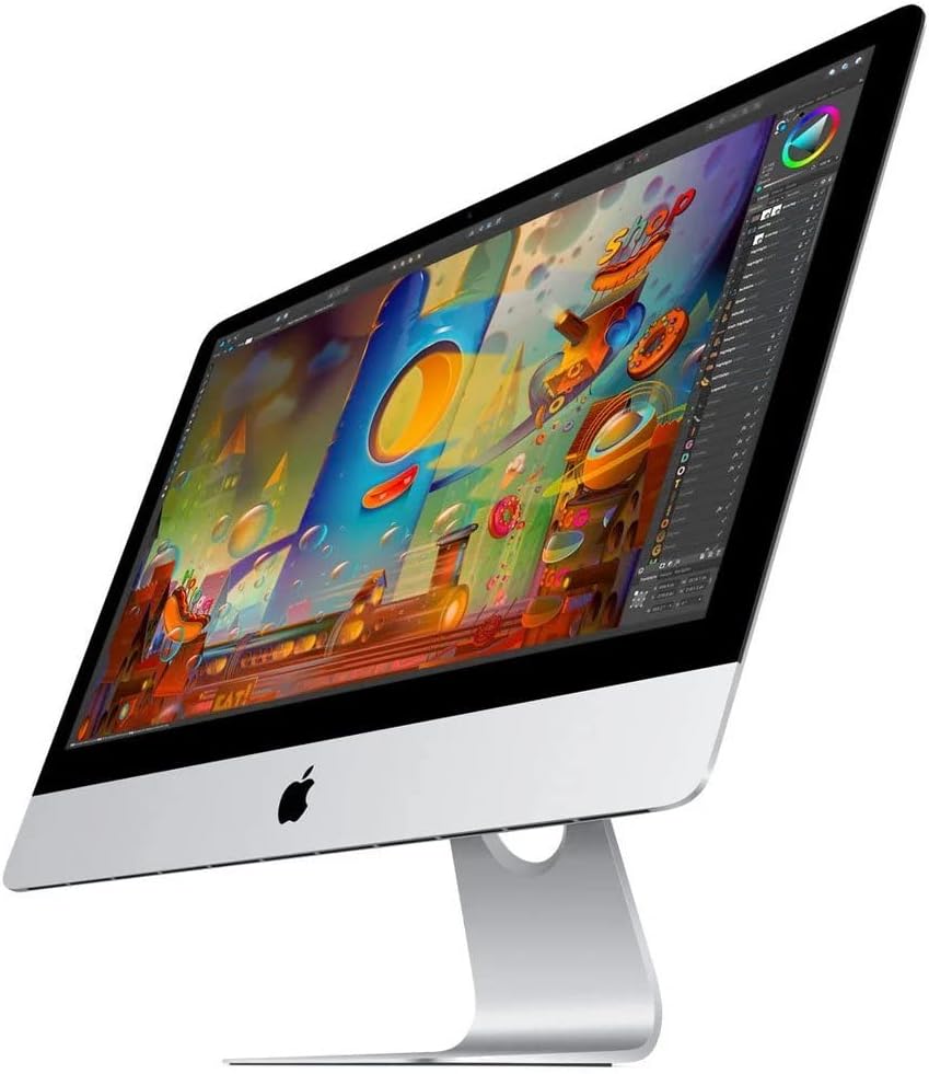 Apple iMac 2017 with Intel Core i5 (21.5 Inches, 8GB RAM, 1TB Storage SSD) Silver (Refurbished)