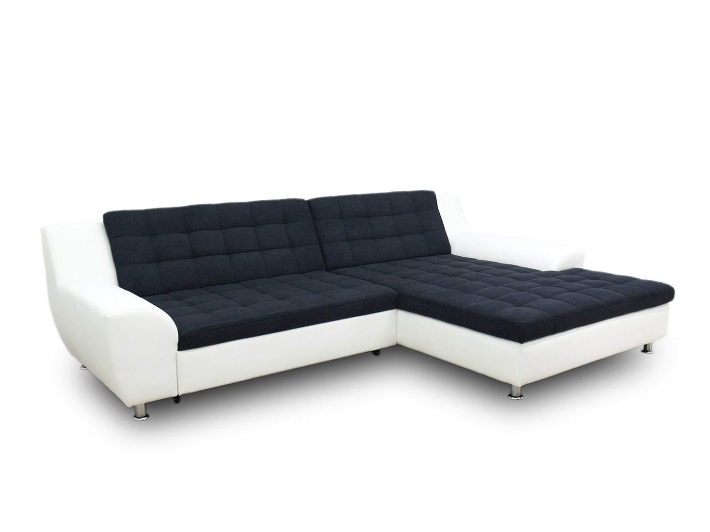 Domo Collection Morton Corner Sofa L-Shaped with Sleep Function