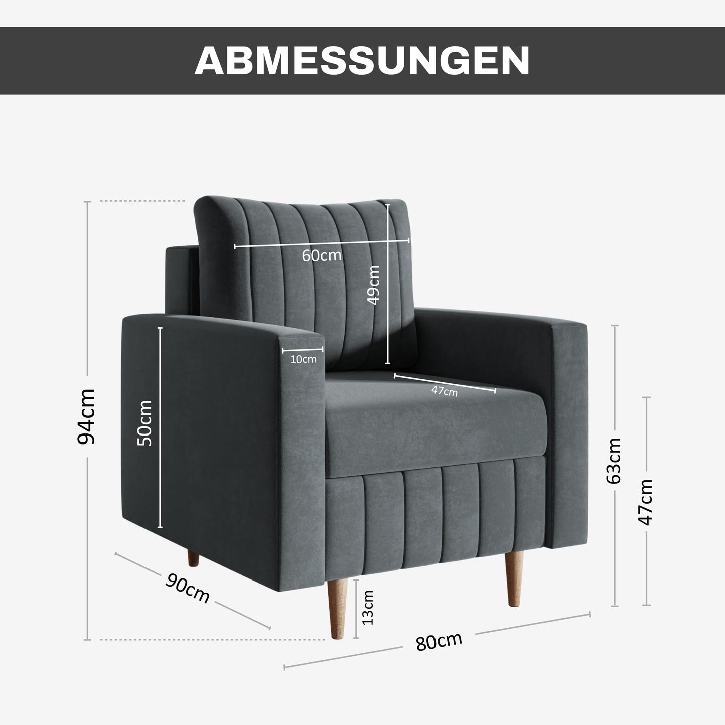 MOTIVENA Leo Sofa Set, Sofa Set 3 2 1 Living Room, Sofa 3 2 1 Set, Couch Set, Futon Set, Living Room Couch Set, Couch 3 2 1 Set, Bonell Spring Core (H4), Velvet, Grey Light Grey