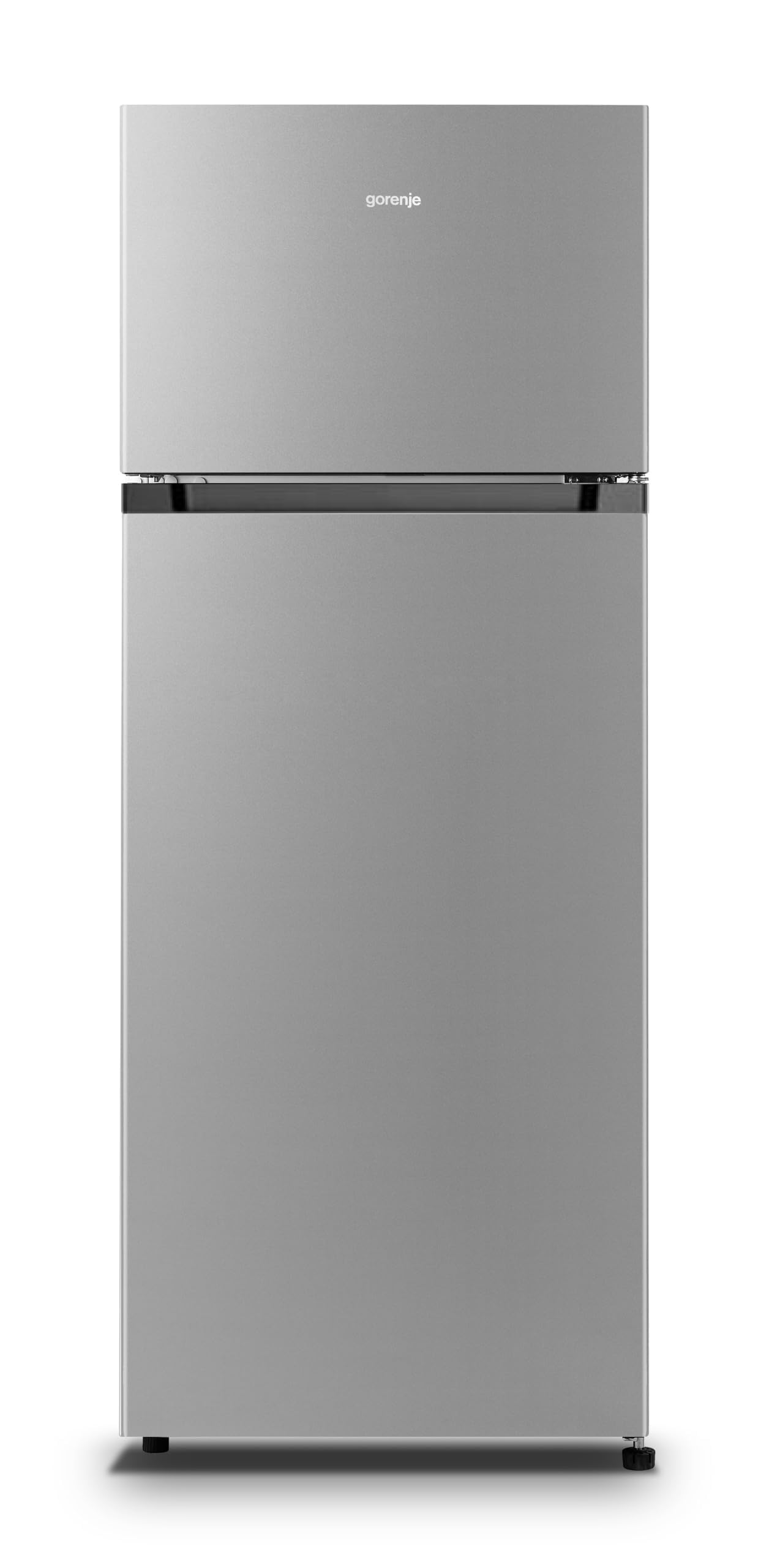 Gorenje RF4142PW4 Double Door Fridge with Freezer Top 165 Litre Cooler, 41 Litre Freezer Compartment, LED Interior Lighting, Energy Efficiency Class E, 143.6 cm x 55 cm, White