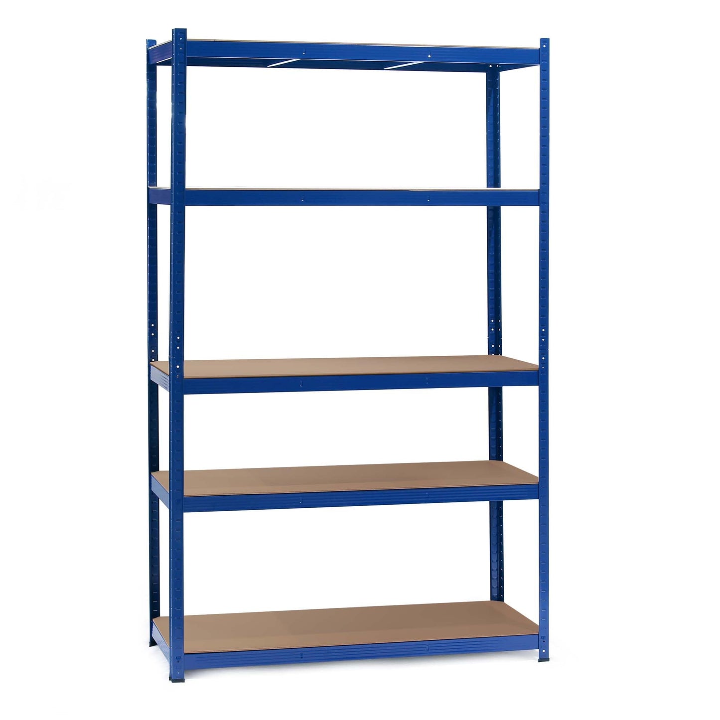 Wiltec Heavy Duty Shelving Unit 160 x 60 x 180 cm, 175 kg Shelf, Galvanised Steel, Load Shelving Unit with 4 Shelves, Workshop Shelving