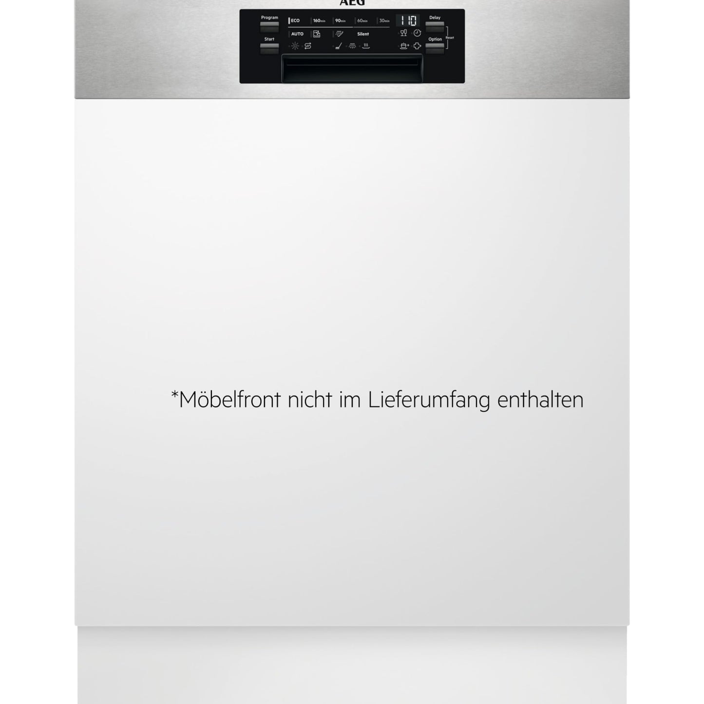 AEG Fully Integrated Dishwasher 60 cm, Dishwasher Series 7000: with Glass Protection, Energy Class A, Cutlery Drawer, Personalised Time Control, Quiet 41 dB, ComfortRails, Water Stop, FSE7676AP