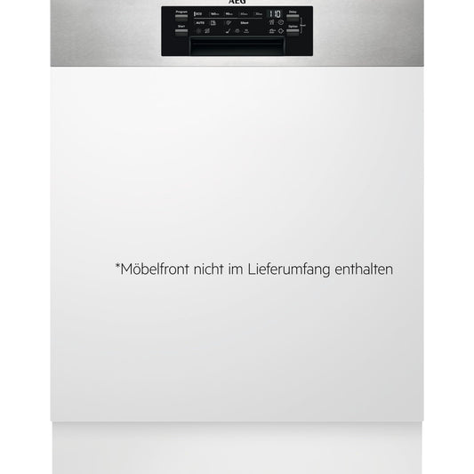 AEG Fully Integrated Dishwasher 60 cm, Dishwasher Series 7000: with Glass Protection, Energy Class A, Cutlery Drawer, Personalised Time Control, Quiet 41 dB, ComfortRails, Water Stop, FSE7676AP