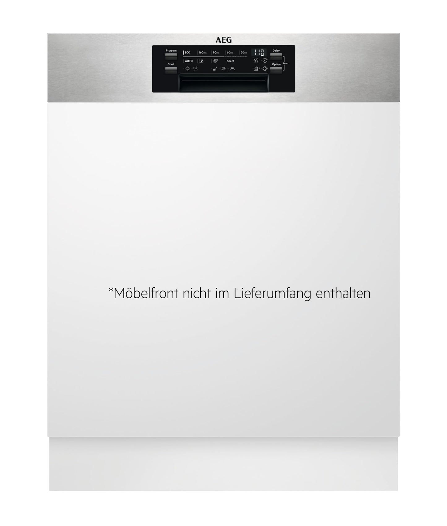 AEG Fully Integrated Dishwasher 60 cm, Dishwasher Series 7000: with Glass Protection, Energy Class A, Cutlery Drawer, Personalised Time Control, Quiet 41 dB, ComfortRails, Water Stop, FSE7676AP