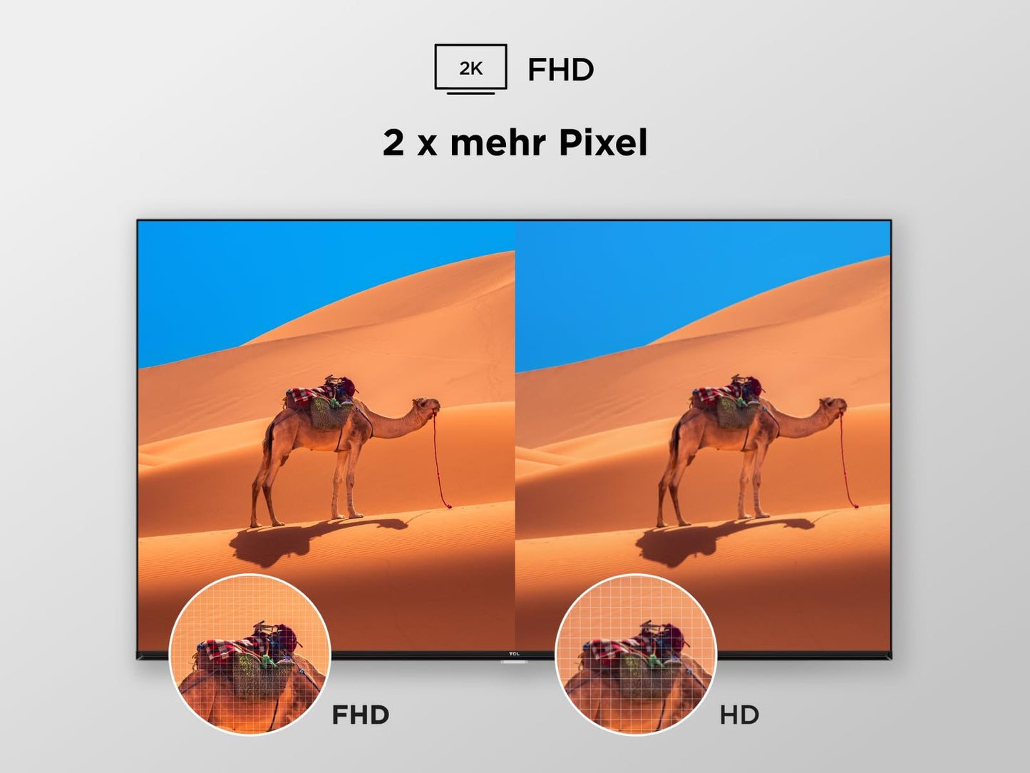 TCL 43V6C 43 Inch 4K UHD Smart TV - HDR10+, HVA Panel, Dolby Vision, Google TV, HDMI 2.1, DVB-T2/C/S2, Bluetooth 5.2, Voice Control with Alexa & Google Assistant