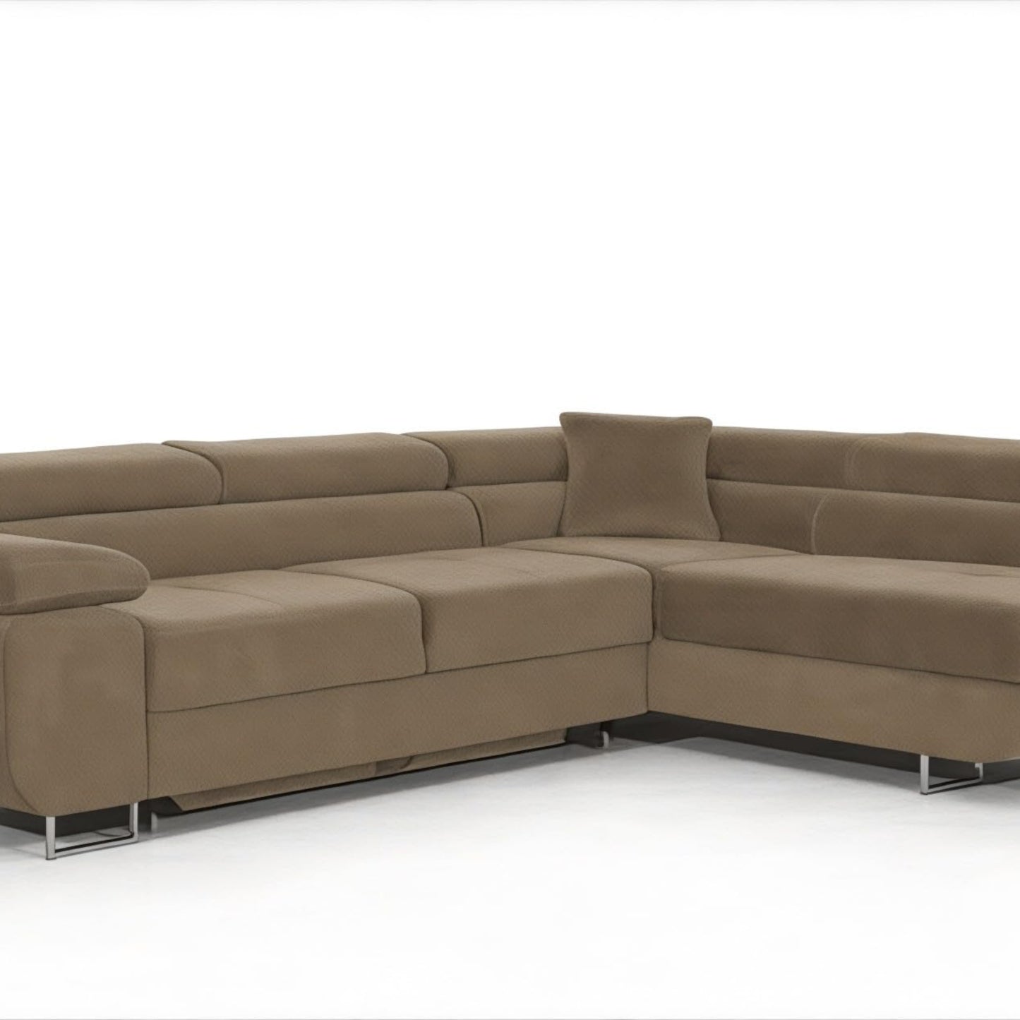 COMFORTINO FURNITURE Pasti L-Shaped Corner Sofa with Sleep Function