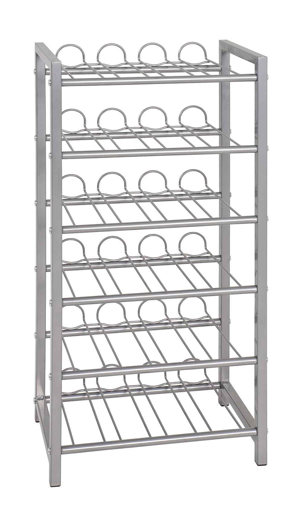 HAKU Furniture Bottle Rack, 72 x 34 x 22 cm, Aluminium