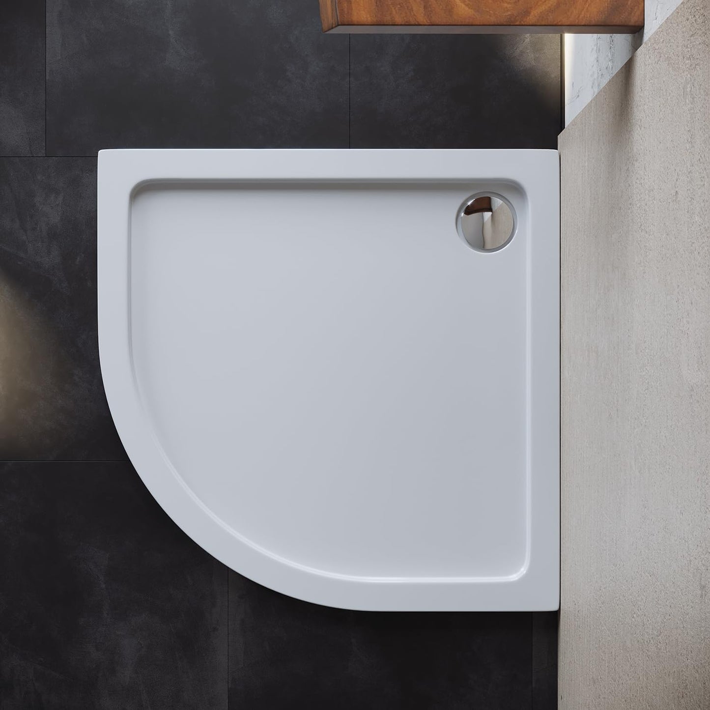 Quadrant Shower Cubicle Radius 550