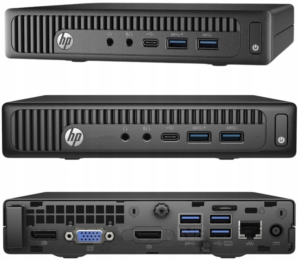 HP ProDesk 600 G4 Intel i7 8700 12-Thread 4 GHz Business Office Multimedia Computer 3 Year Warranty 32 GB 1000 GB SSD USB 3.0 WLAN Windows 11 Prof. 64-Bit #8193
