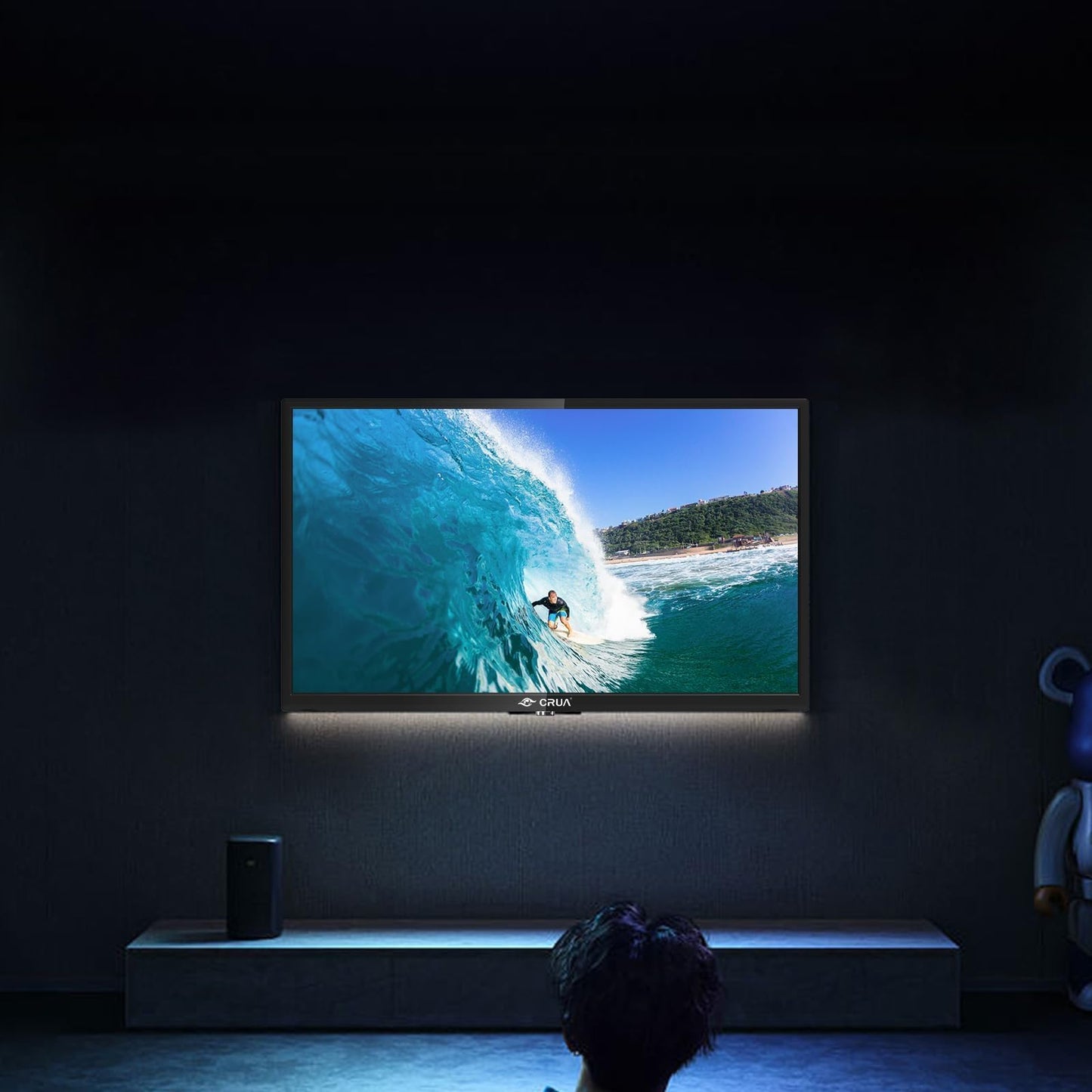 VIDAA Smart TV, 127 cm (50 Inch) TV, 1920 x 1080P Full HD TV, LED TV with HDMI/USB/AV IN/Triple Tuner DVB-T2/T/C/S2/Compact and Smart for Your Home, Black [Energy Class E]