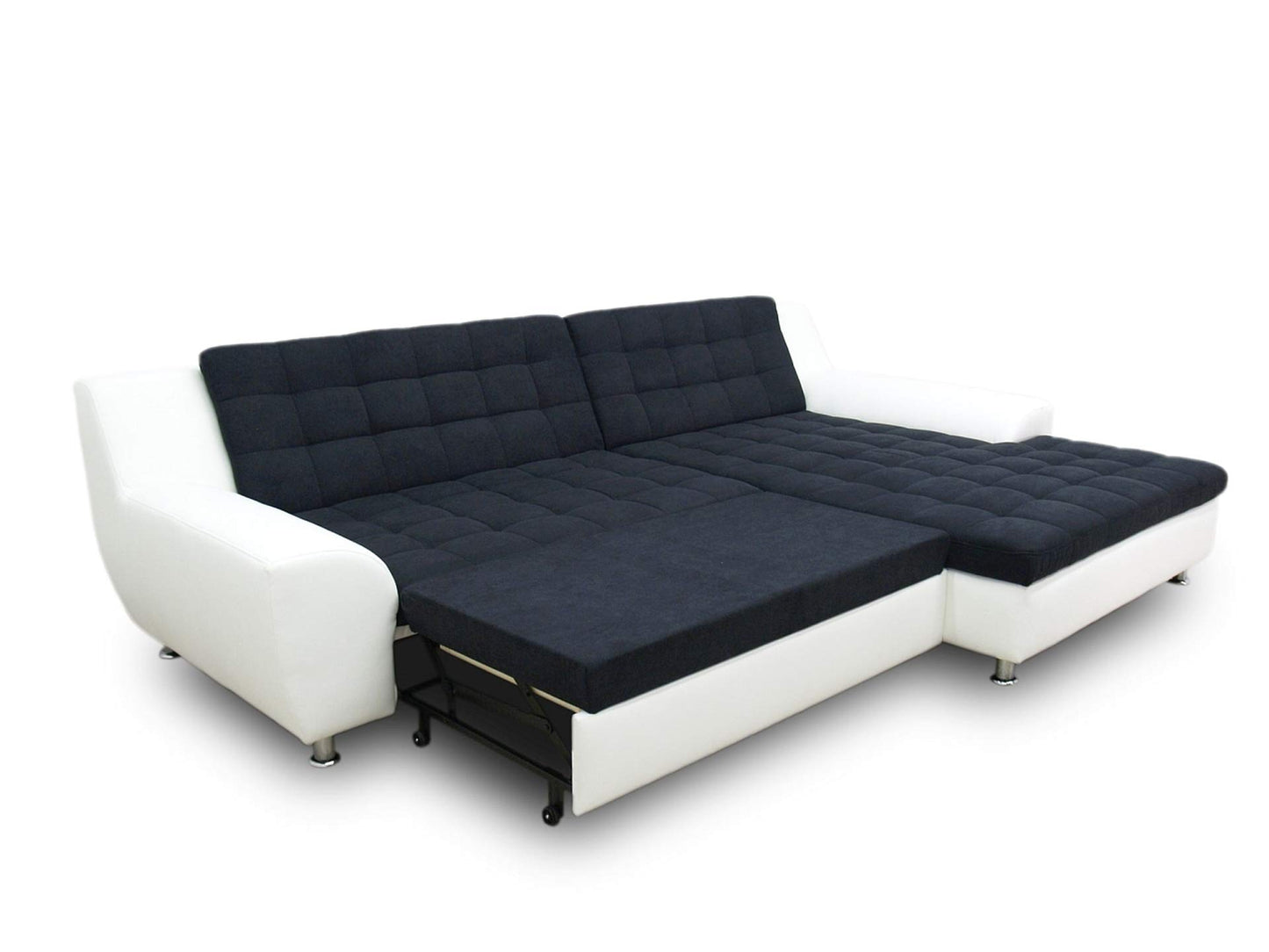 Domo Collection Morton Corner Sofa L-Shaped with Sleep Function