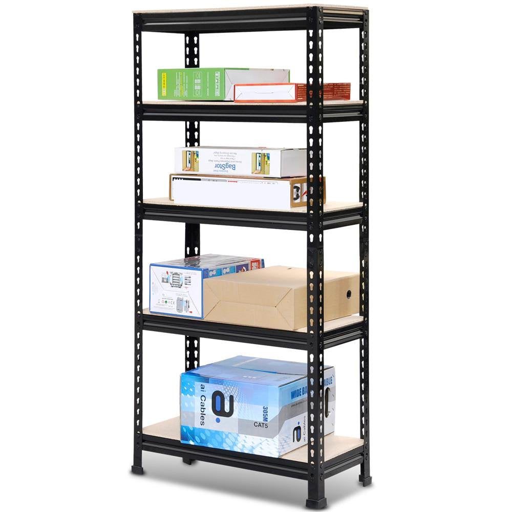 Yaheetech Storage Shelf Heavy-Duty Shelving 150 x 70 x 30 cm 5 MDF Shelves Workshop Shelving Unit 750 kg