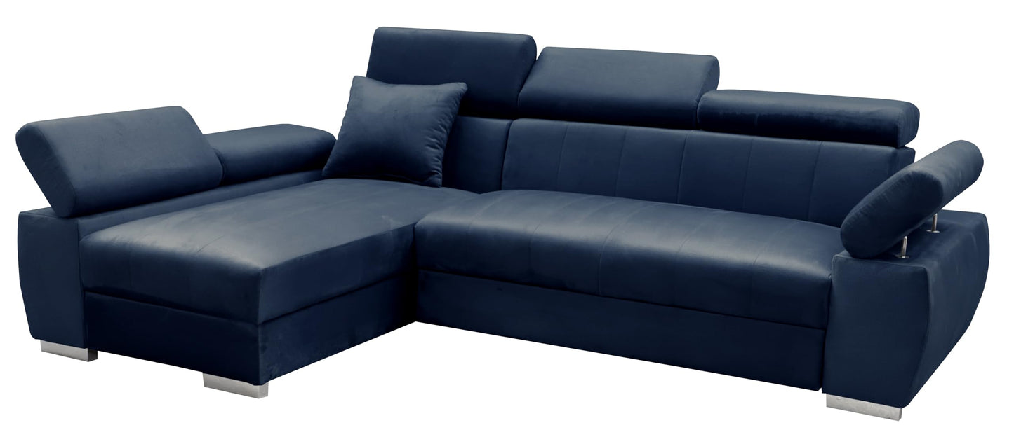 MEBLE-LUX - Ecksofa mit Schlaffunktion