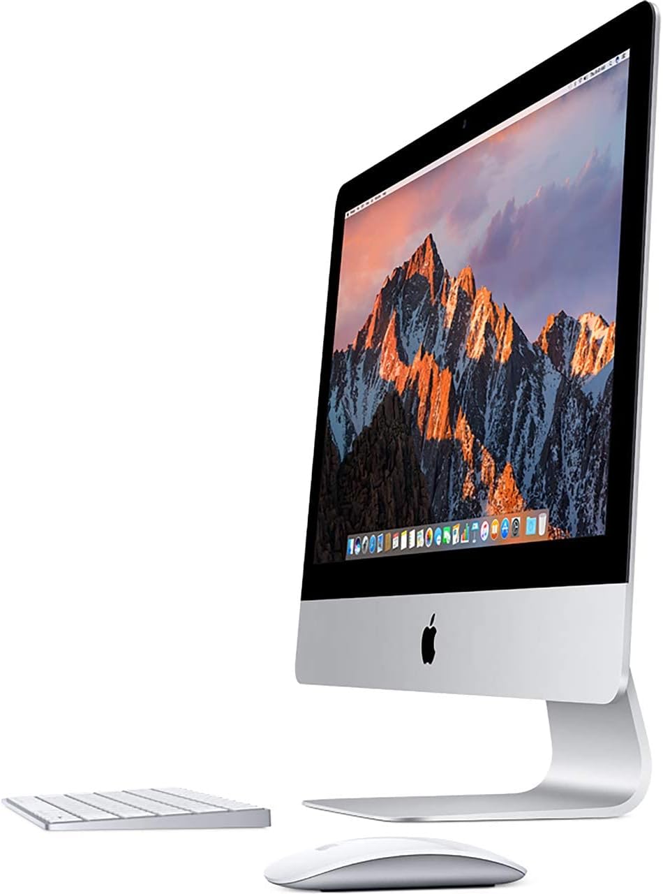 Apple iMac 2017 with Intel Core i5 (21.5 Inches, 8GB RAM, 1TB Storage SSD) Silver (Refurbished)