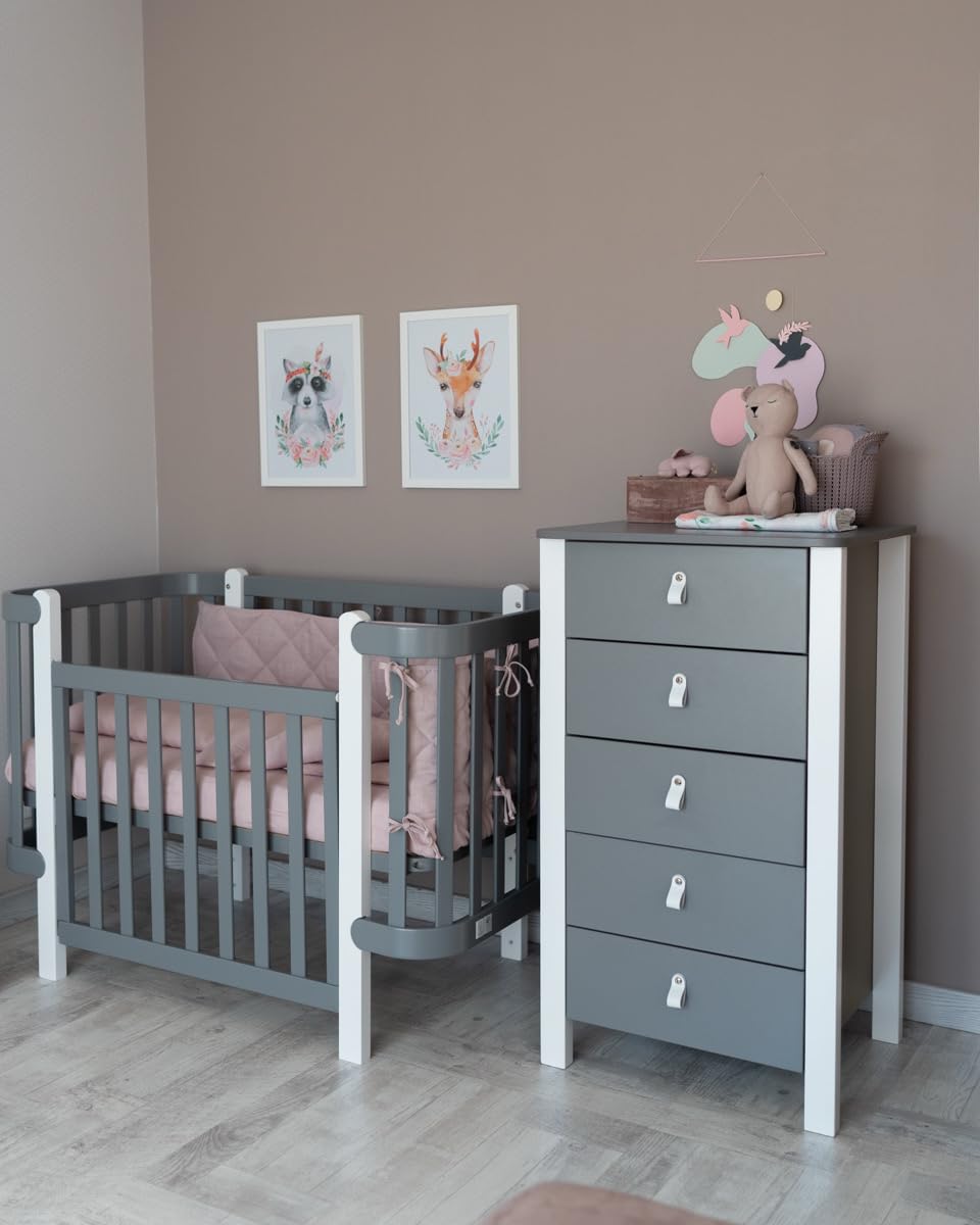 Veres Monaco Beech Baby Cot