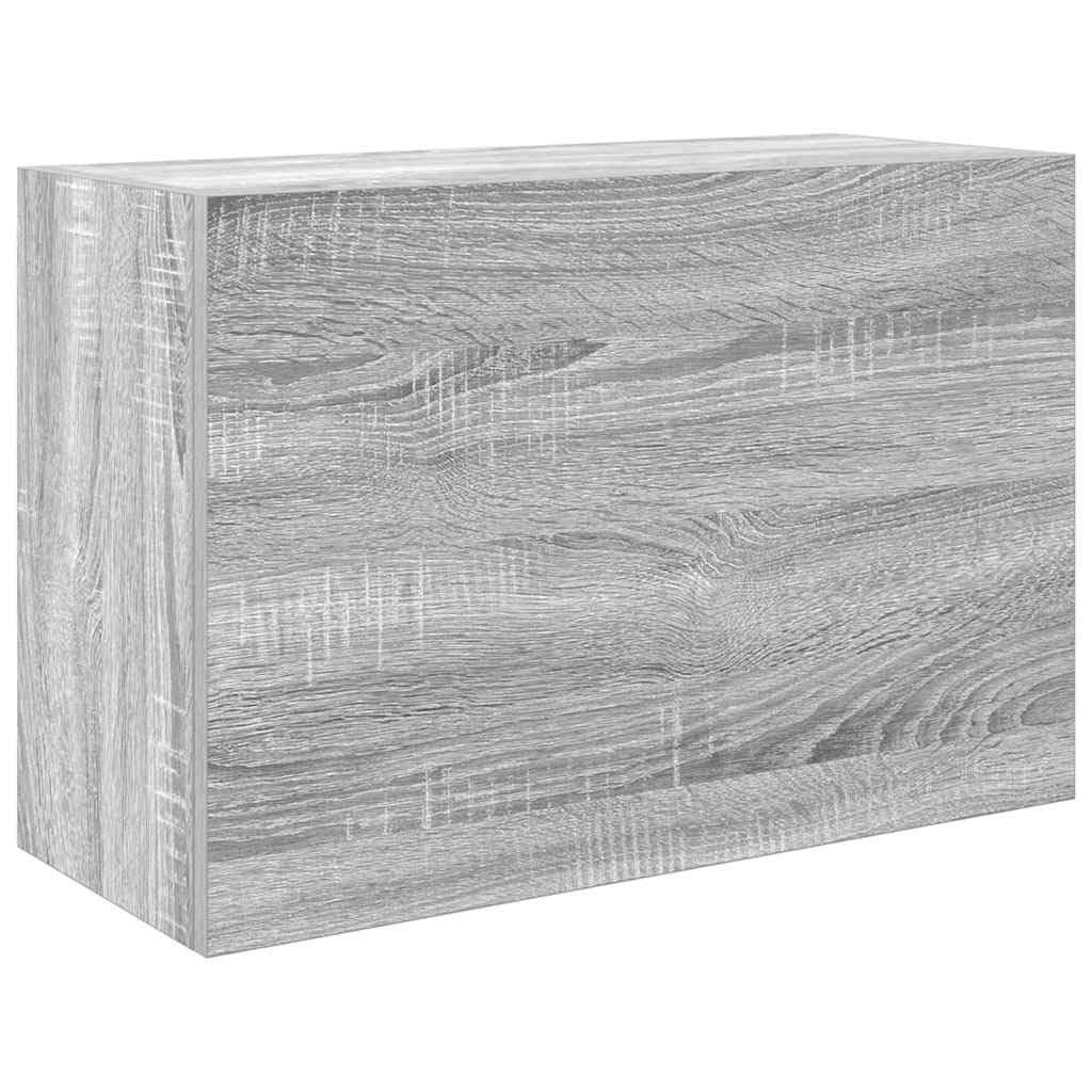 vidaXL Bathroom Wall Cabinet White 80 x 25 x 30 cm Wood Material Wall Cabinet Bathroom Wall Cabinet
