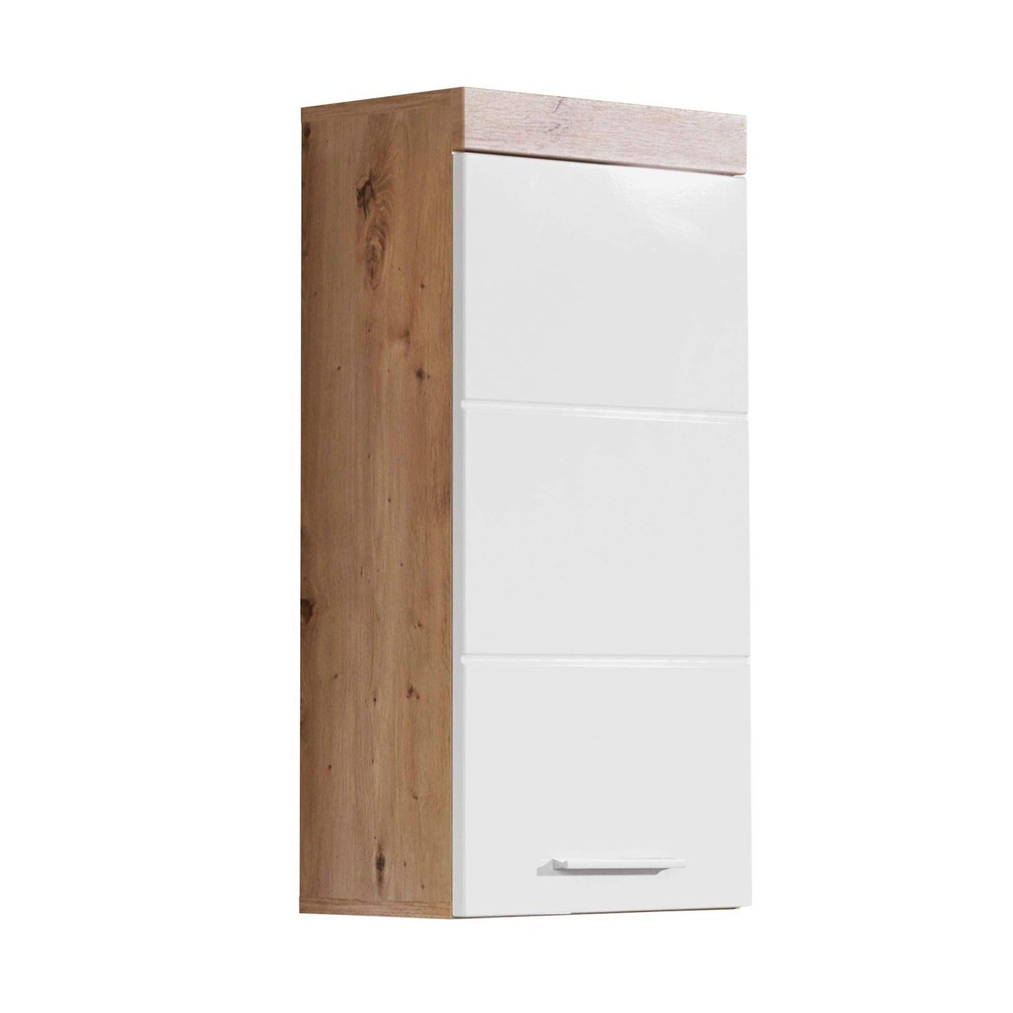 Trendteam Amanda Smart Living Bathroom Wall Cupboard 37 x 77 x 23 cm with Lots of Storage Space