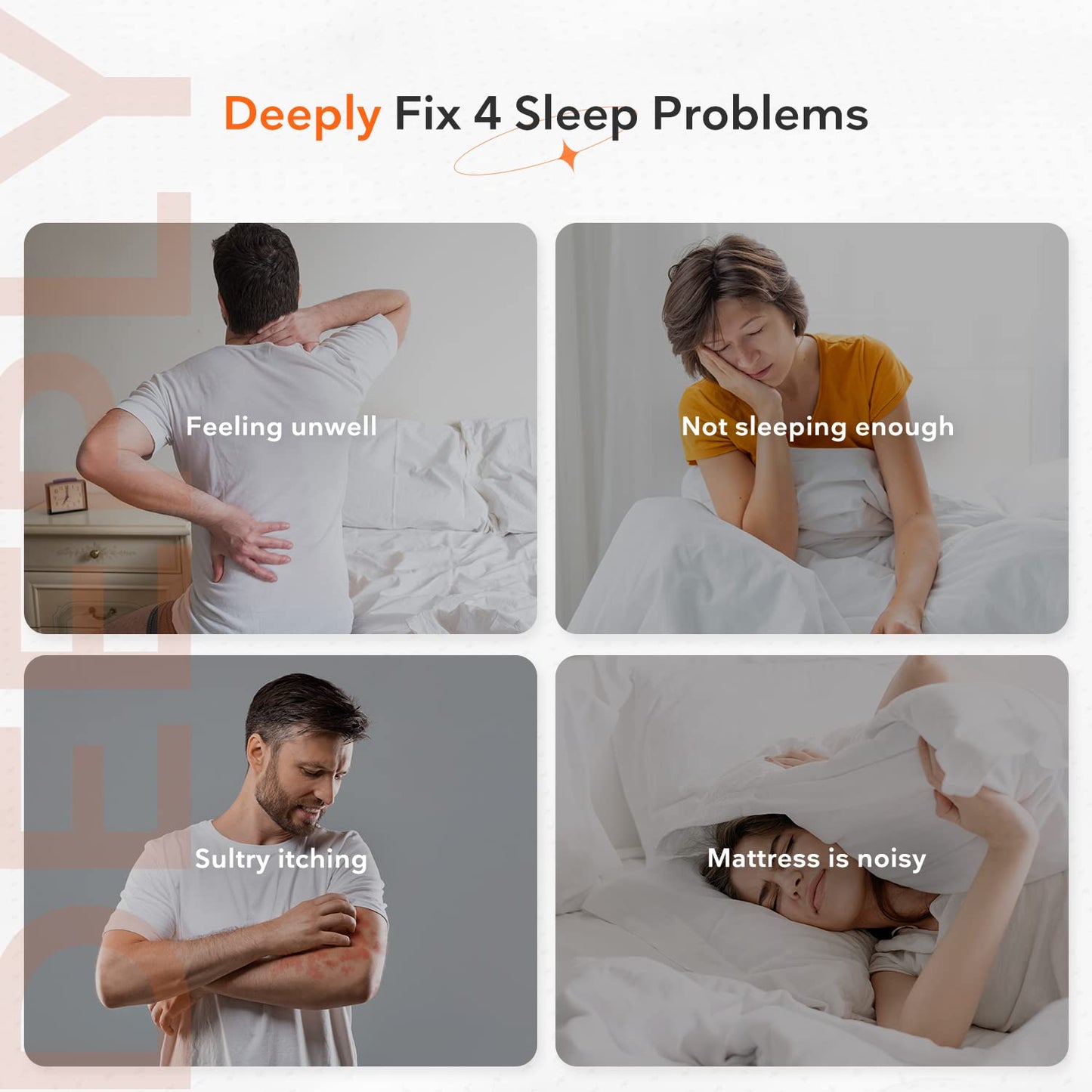 Sweetnight Mattress 160 x 190 cm, Pocket Spring Core Mattress with 7-Zones, Breathable, Orthopaedic, Height 20 cm, Hardness H4