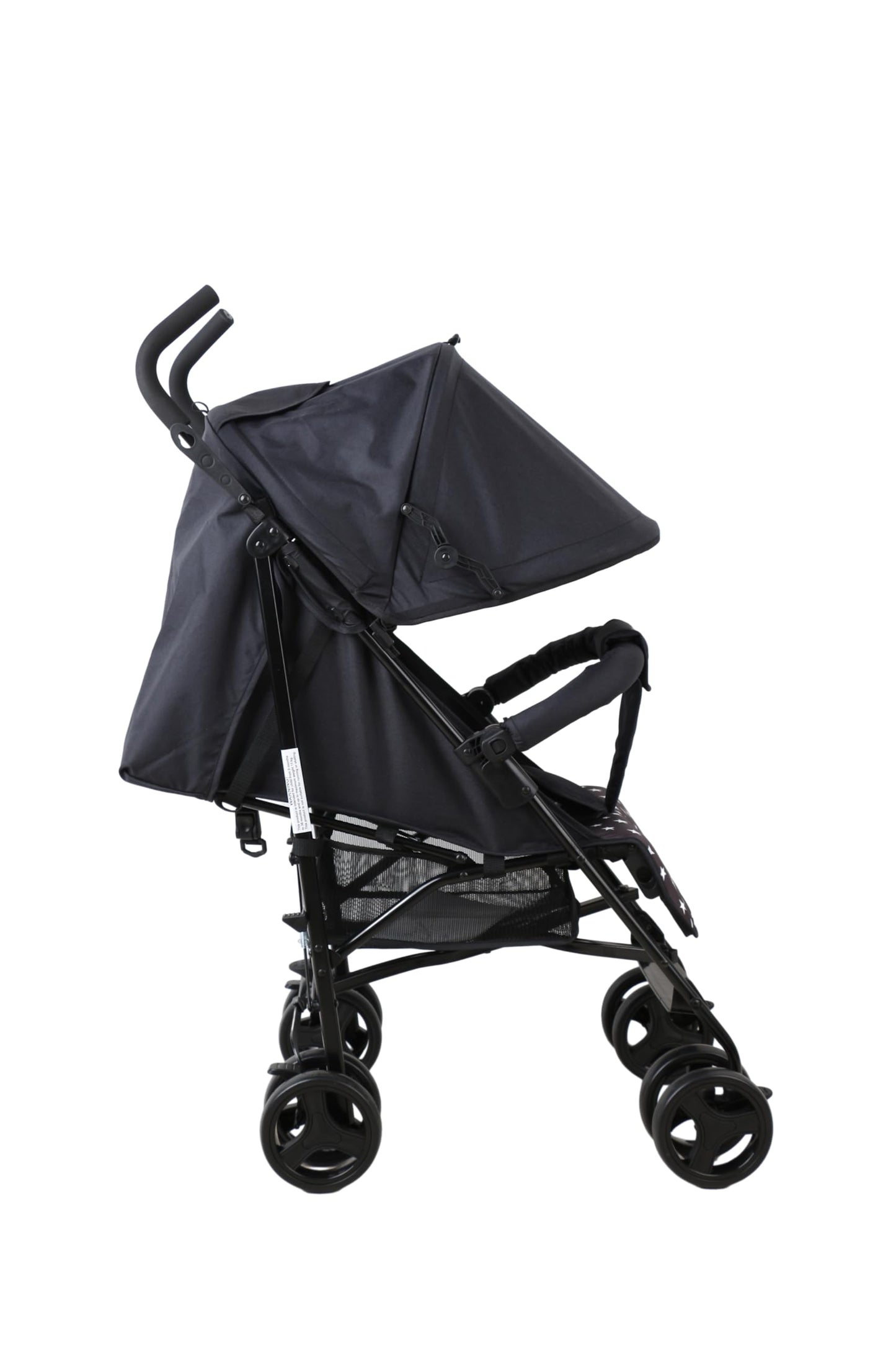 YALION Pushchair Buggy Travel Buggy Small Foldable 5 Reclining Positions Leg Warmer Shopping Basket Sun Canopy 360° Wheels Children's Buggy up to 15 kg Beige