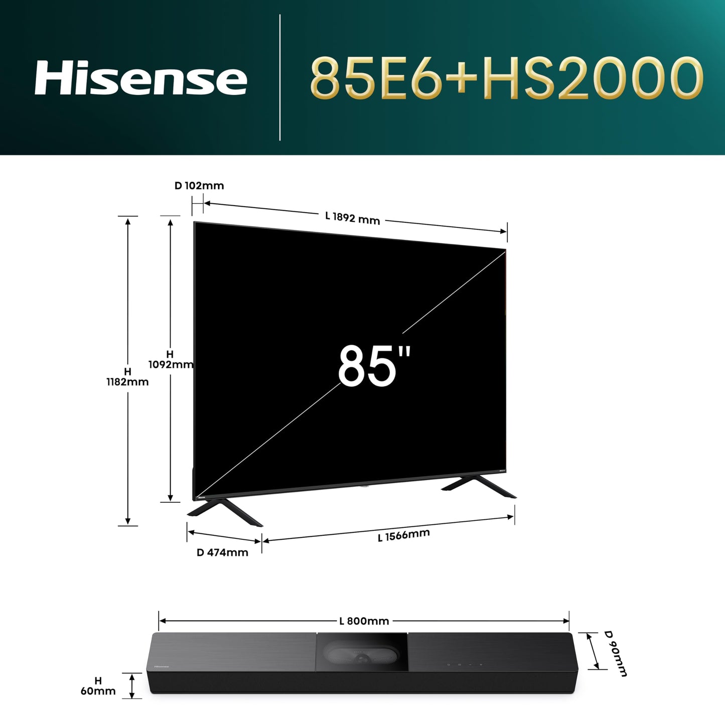Hisense 40E4QT Fire Viewer, 40 Inches, DLED, Smart TV, Game Mode, AI Sports Mode, Dolby Audio, Dolby MS12, DTS Virtual X, HDR10, HLG, Full HD, High Contrast, Noise Reduction [2025]