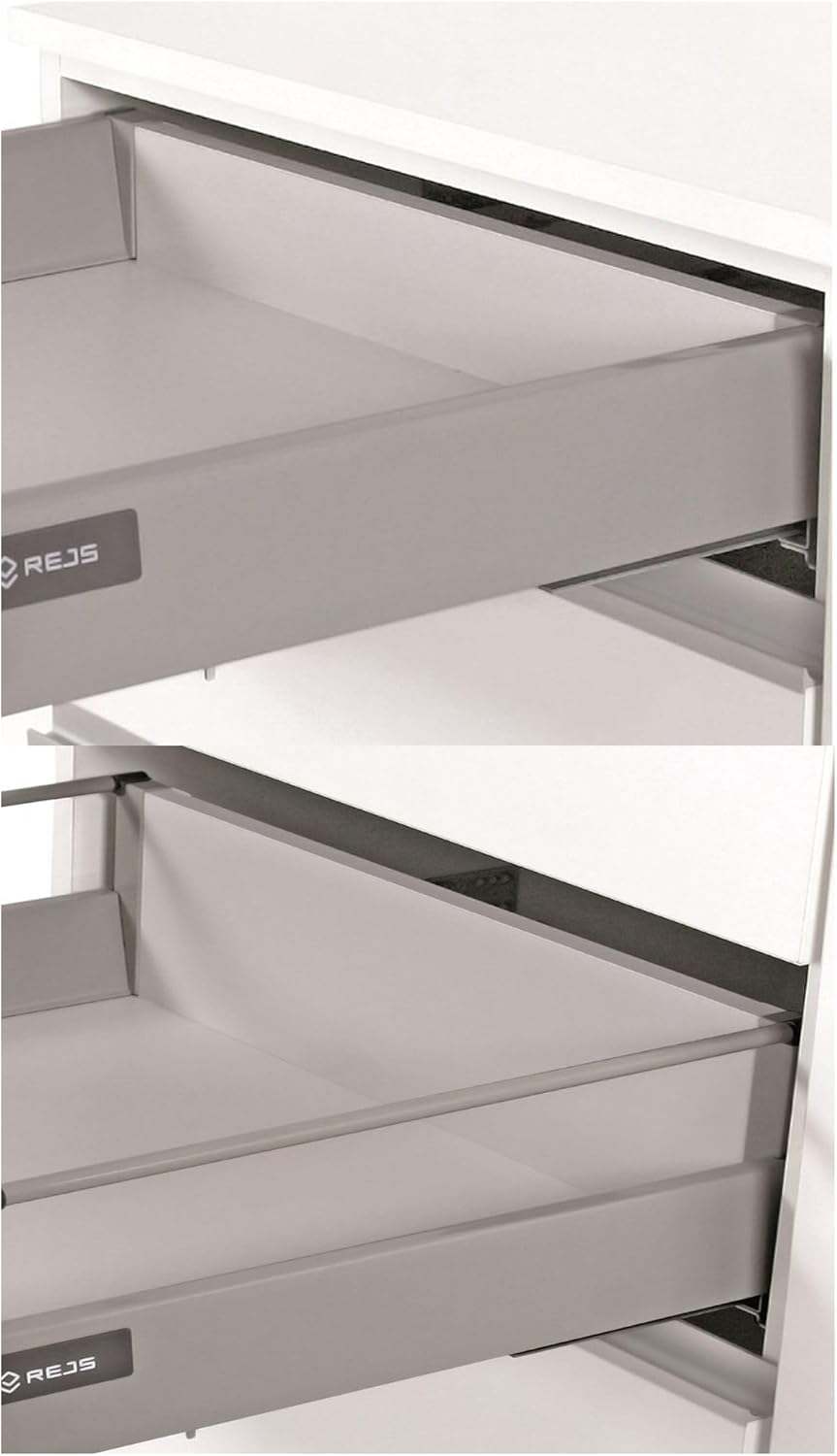 Stilo Country House Kitchen White 170 x 285 cm Kitchen Unit Fitted Kitchen Corner Kitchen Corner Kitchen
