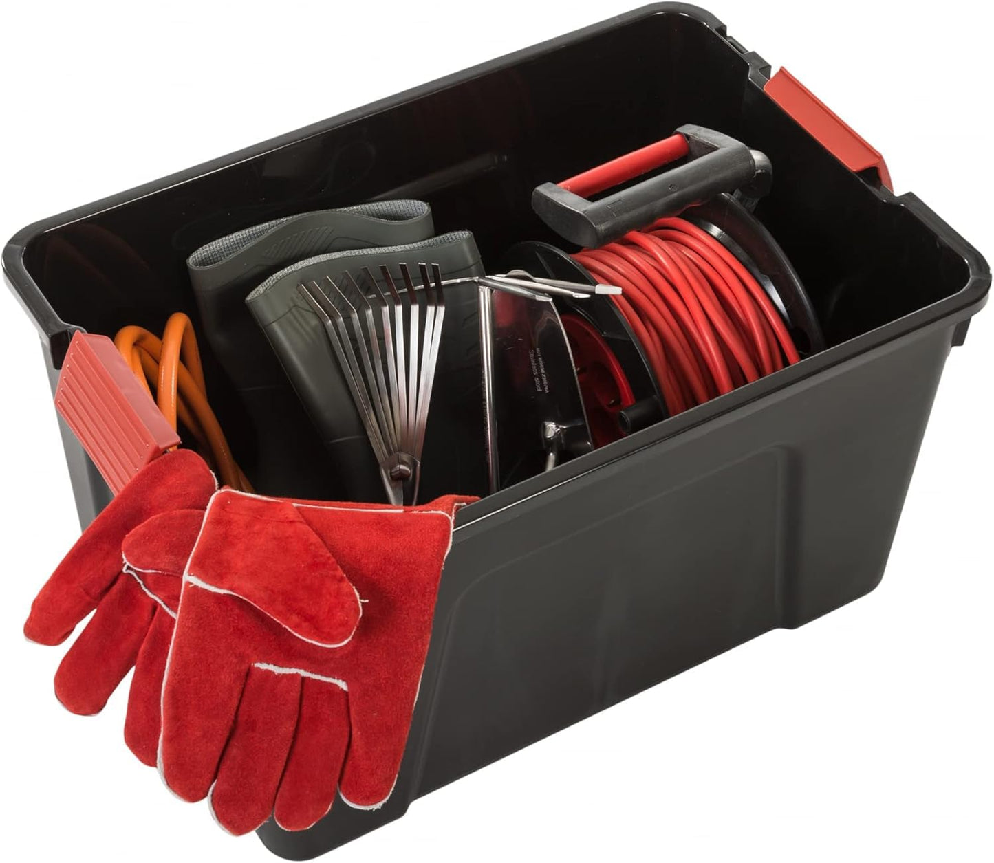 Iris Powerbox / Cushion Box / Cushion Box 'Store It All', SIA-1000, Mobile, Lockable, Robust, 170 L, Plastic, Black, 103 x 49.5 x 50 cm