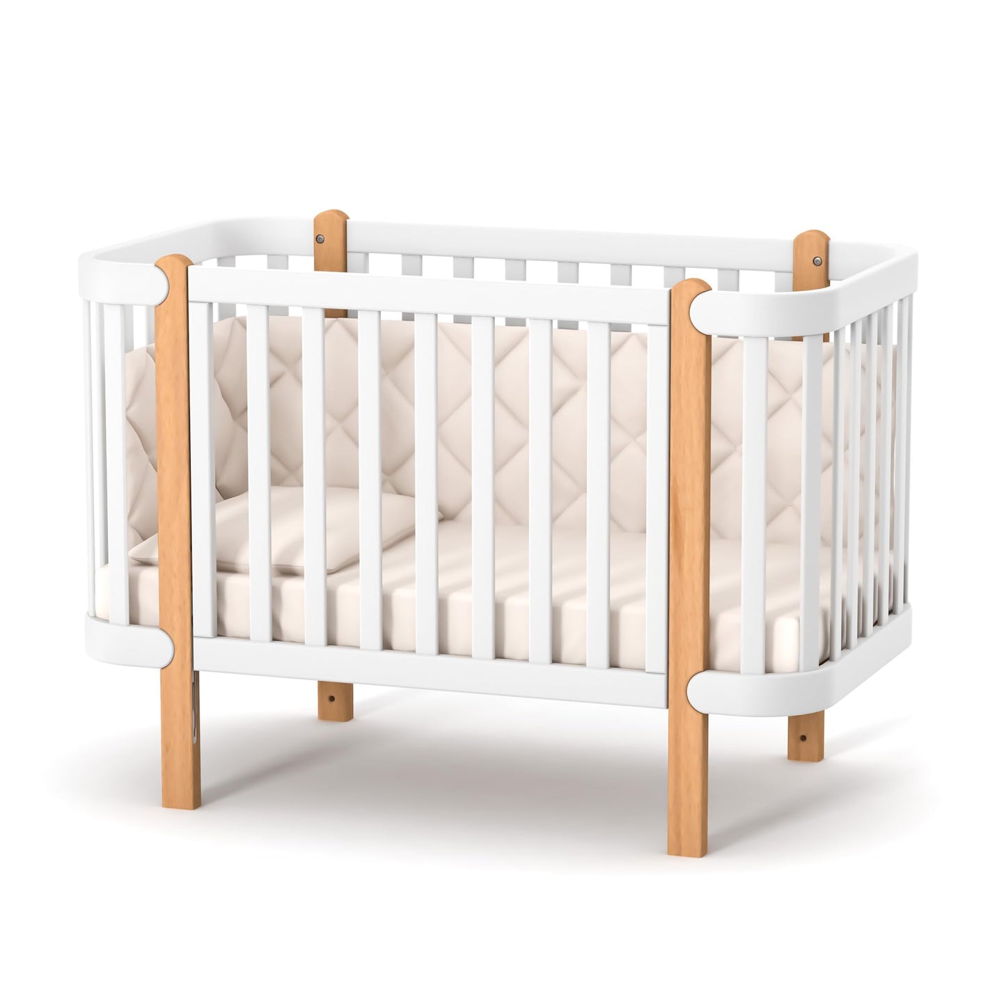 Veres Monaco Beech Baby Cot