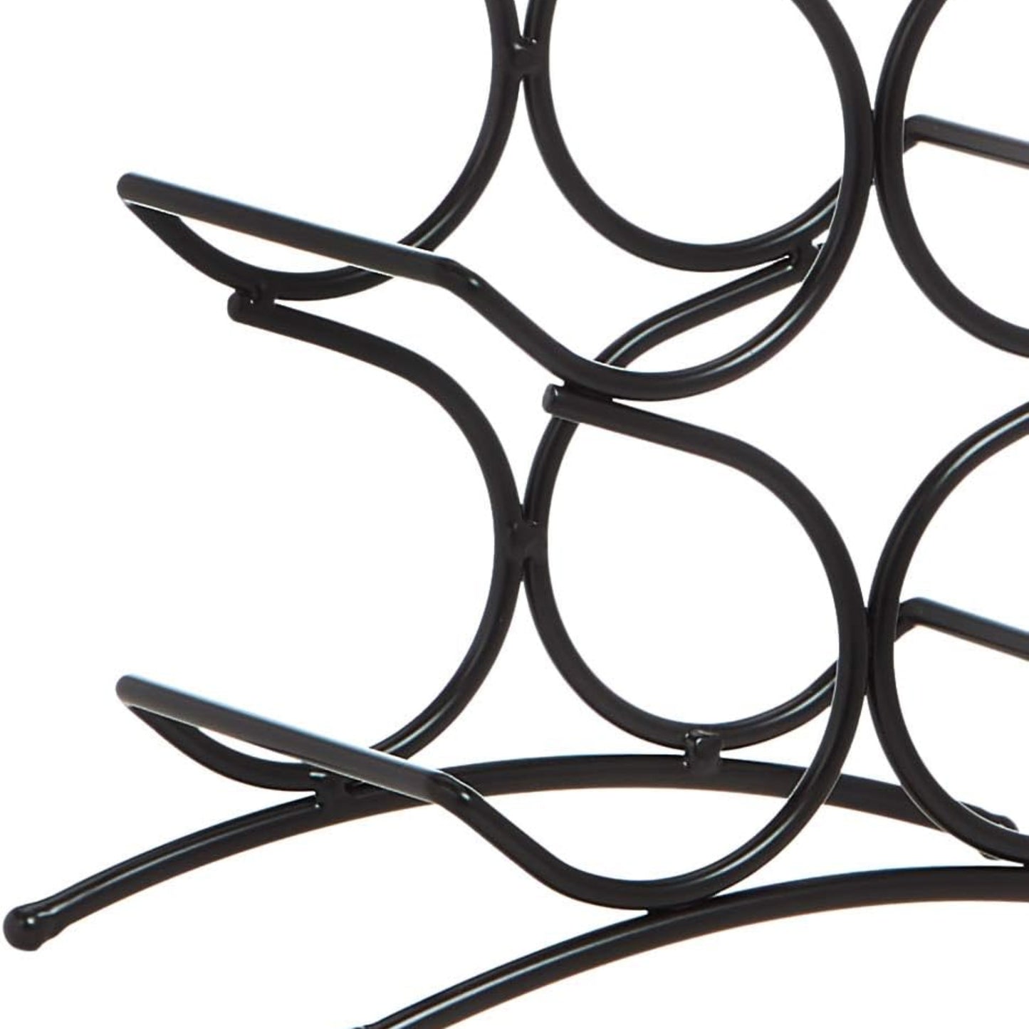 Amazon Basics Wine Rack For 12 Bottles, Black