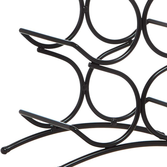 Amazon Basics Wine Rack For 12 Bottles, Black