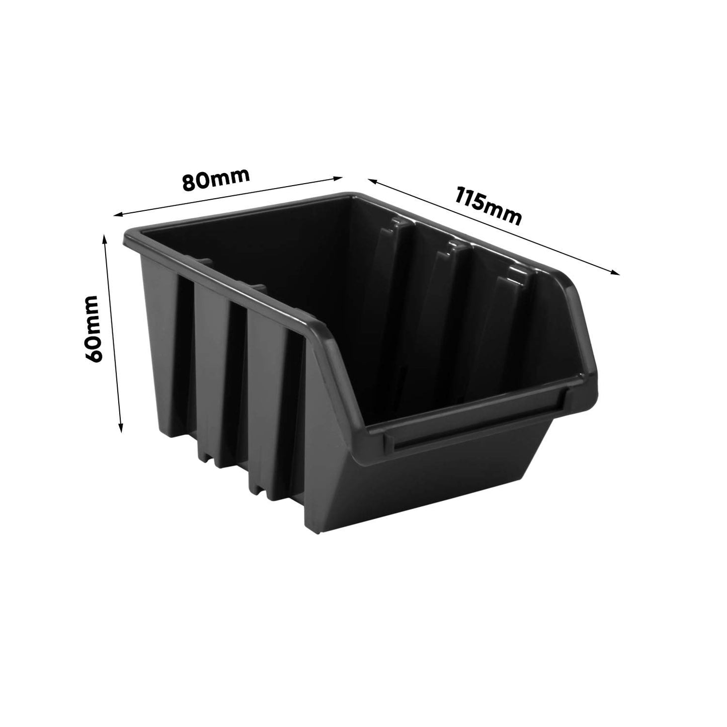 PAFEN Tool Wall with Stacking Boxes - 1152 x 780 mm - Storage System Wall Shelf for Garage Workshop Tool Holders with Perforated Wall Storage Rack Shed Rack Garage Organiser System Set 57 Pieces