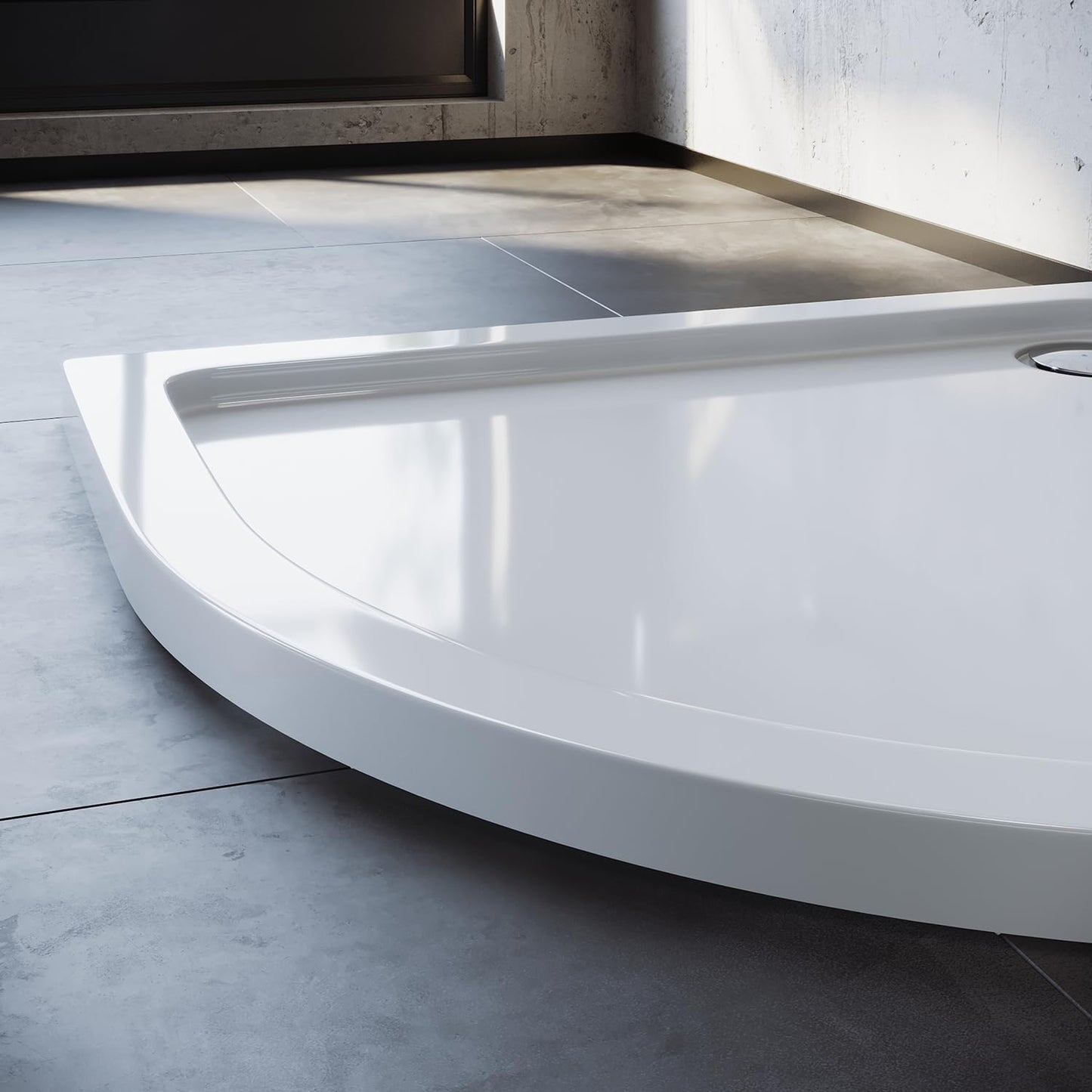 Quadrant Shower Cubicle Radius 550