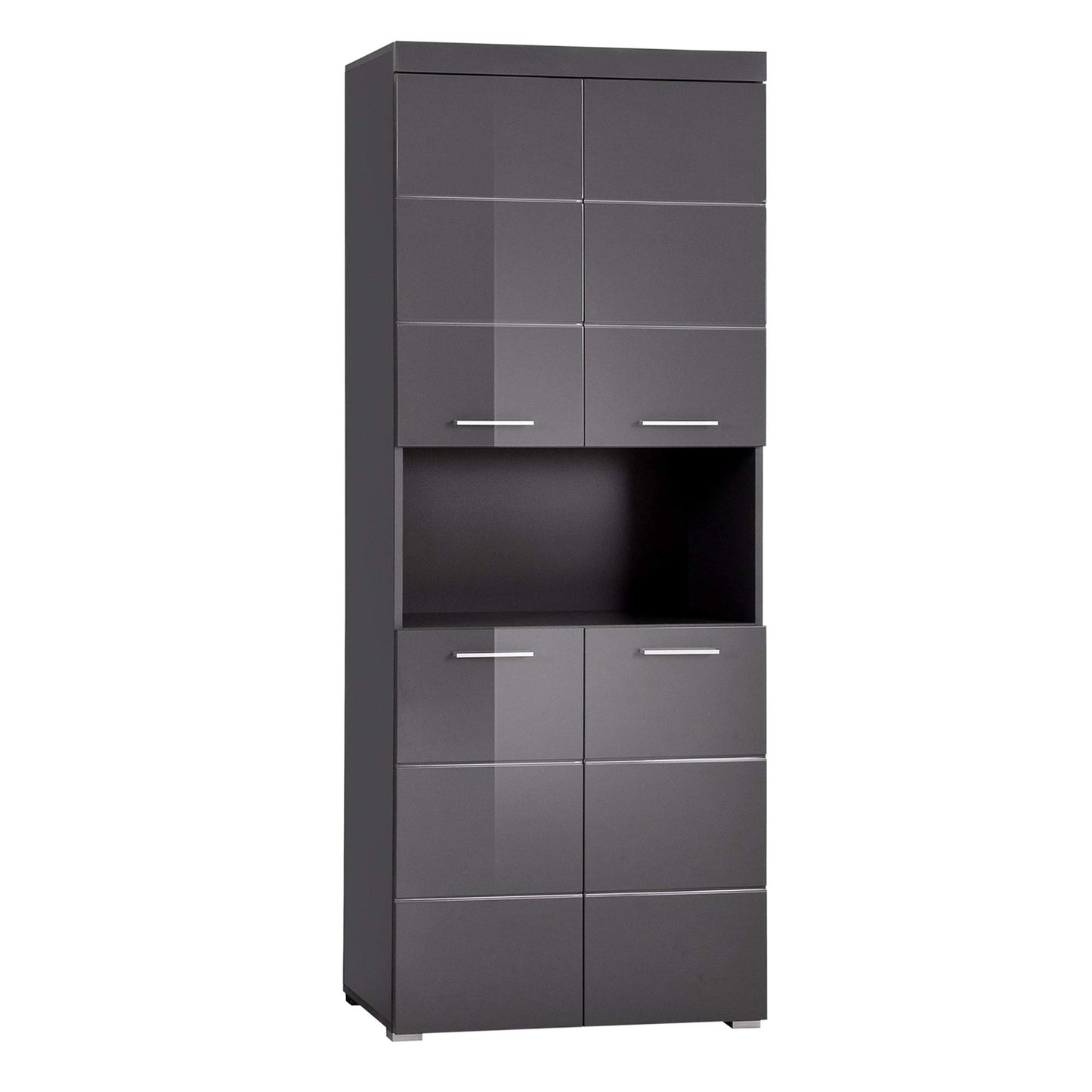trendteam smart living Amanda Bathroom Cabinet, 73 x 132 x 31 cm, Kopus with Drawers and Lots of Storage Space