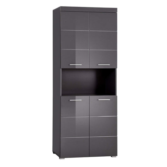 trendteam smart living Amanda Bathroom Cabinet, 73 x 132 x 31 cm, Kopus with Drawers and Lots of Storage Space