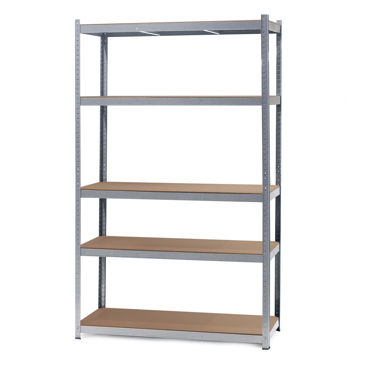 Wiltec Heavy Duty Shelving Unit 160 x 60 x 180 cm, 175 kg Shelf, Galvanised Steel, Load Shelving Unit with 4 Shelves, Workshop Shelving
