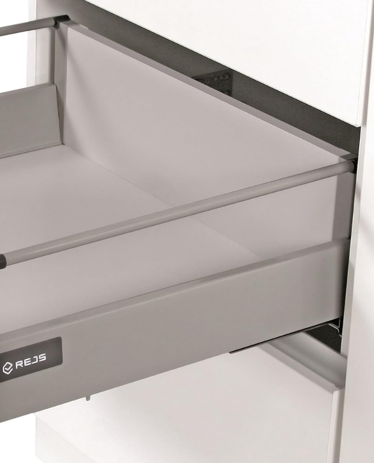 Küche Bianca II 240+160 Küchenzeile Hochglanz Grau Küchenblock Einbauküche Grey