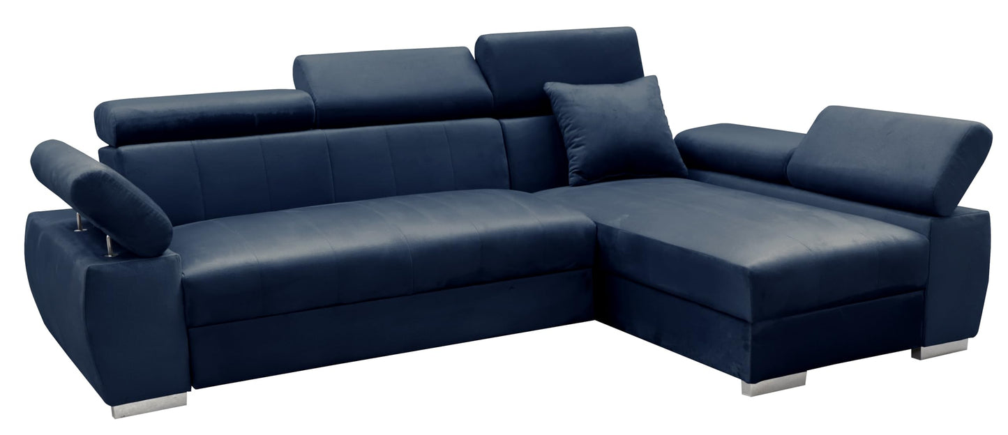 MEBLE-LUX - Ecksofa mit Schlaffunktion