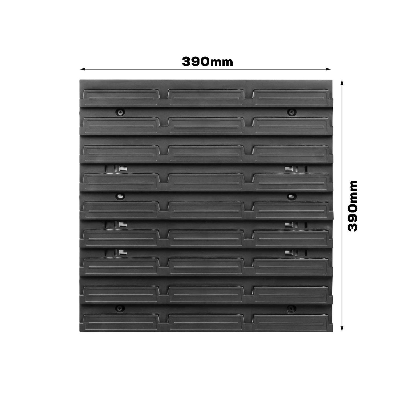 Storage System Wall Shelf 770 x 780 mm | Pack of 82 | Stacking Boxes Storage Boxes | Extra Strong Wall Plates | Shelf Expandable | Workshop Shelf Storage Shelf Workshop Wall Shelf Boltless Shelf