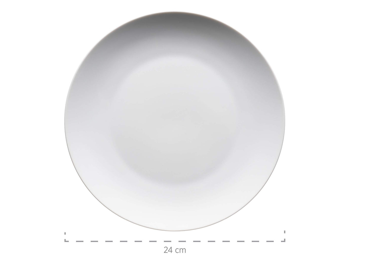 MÄSER 931523 Barca Geschirr-Set für 6 Personen, 30-tlg. Kombiservice, Porzellan, Weiß