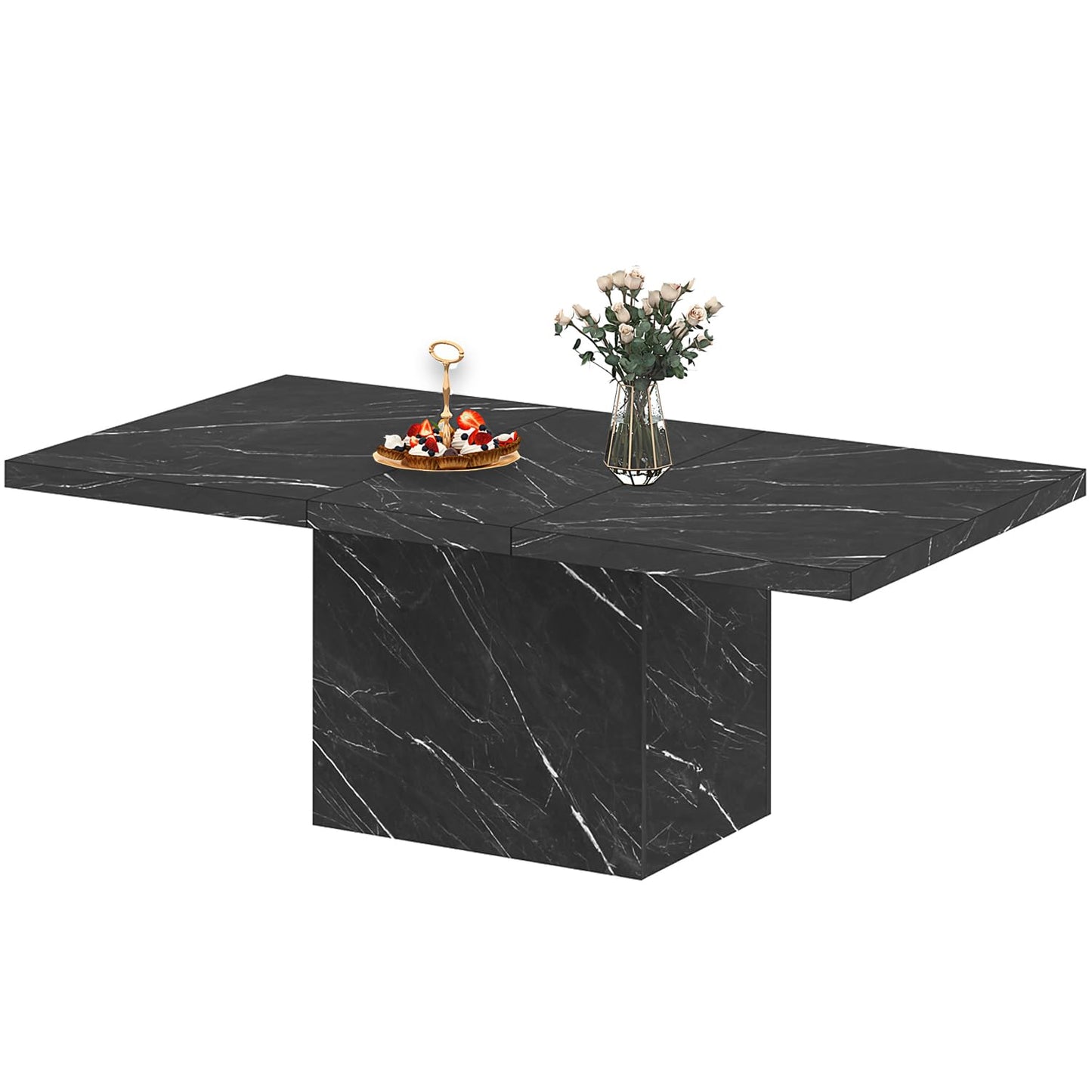 HSH Modern Black Dining Table1